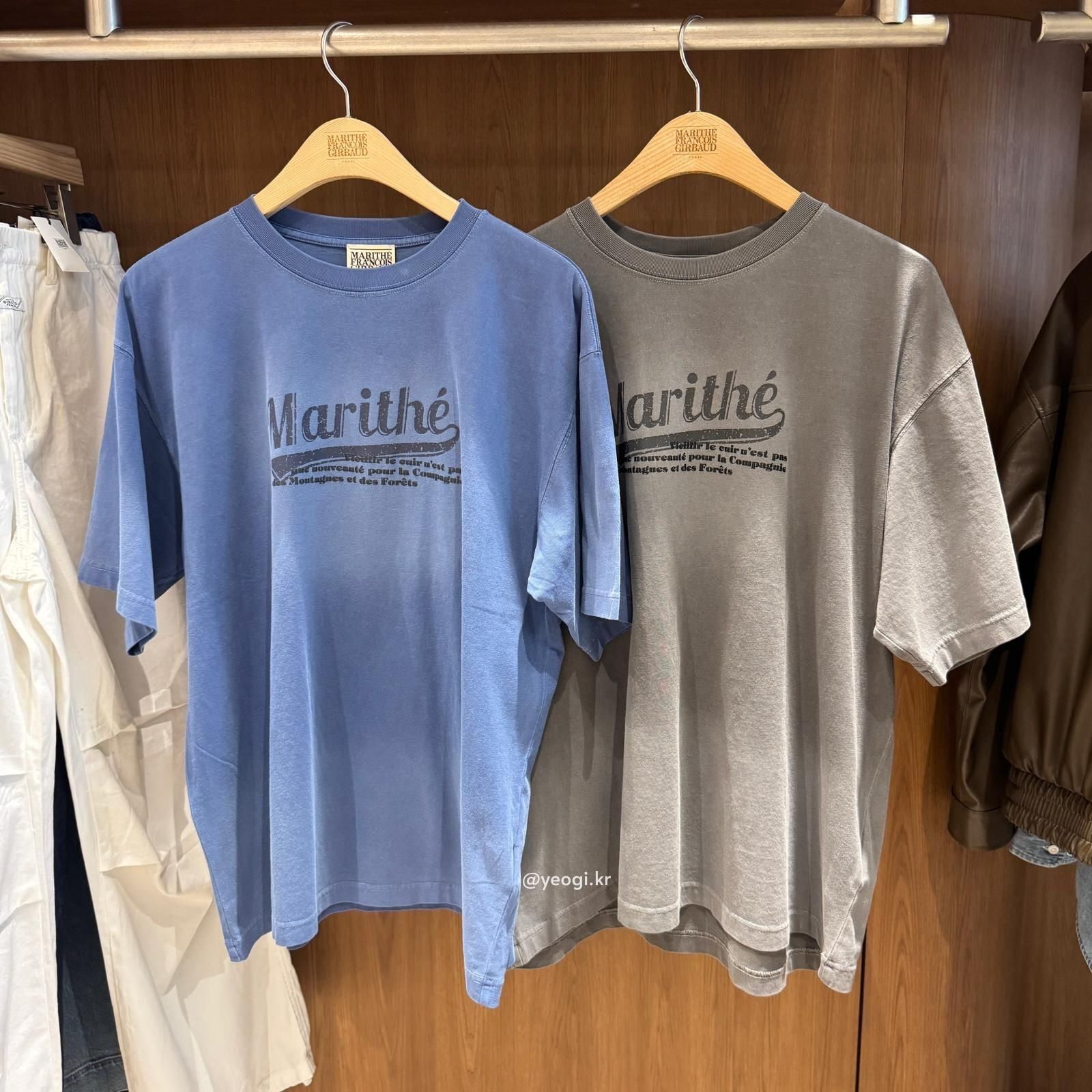 [11/4前入code每件最高可再-$20] MARITHE FRANCOIS GIRBAUD (MFG)｜GRADATION DYEING OVERSIZED TEE [2 colors]