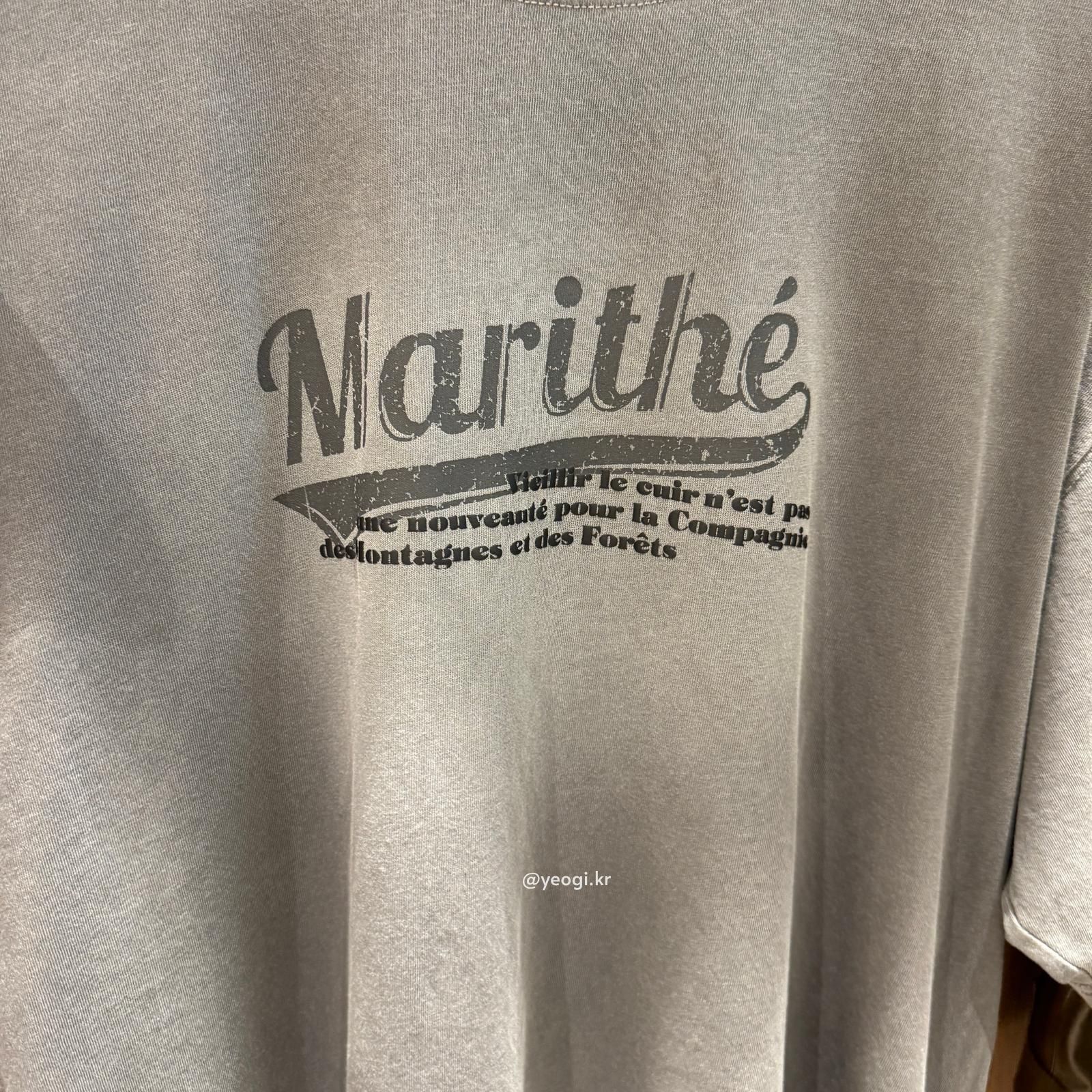 [11/4前入code每件最高可再-$20] MARITHE FRANCOIS GIRBAUD (MFG)｜GRADATION DYEING OVERSIZED TEE [2 colors]