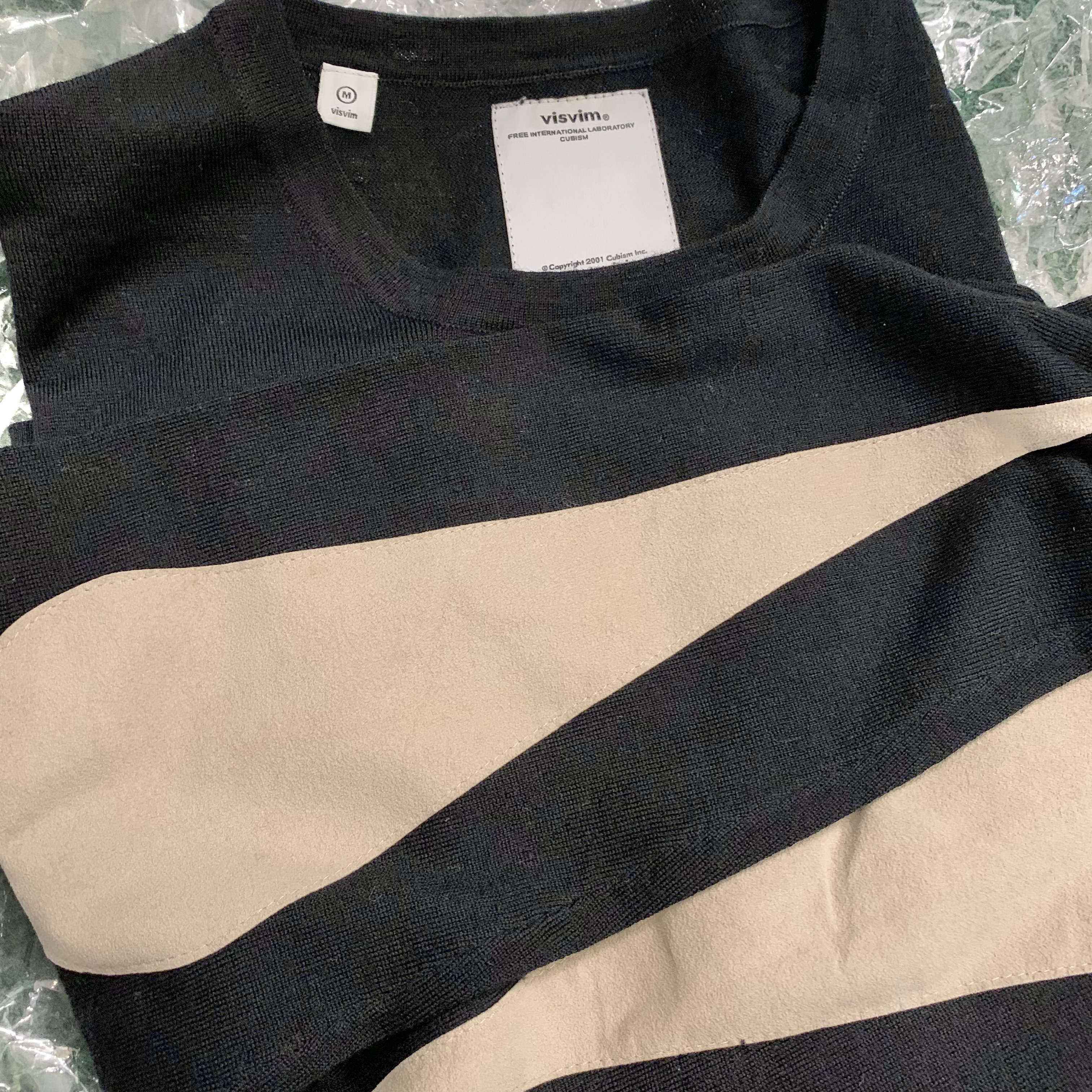 VISVIM ALBACORE CREW KNIT WOOL (( USED A )) 中古美品 - SIZE M IN STOCK NOW (現貨發售中)