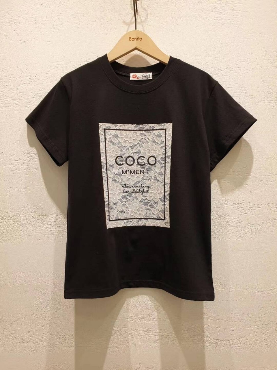 K20080047黑色COCO短袖T