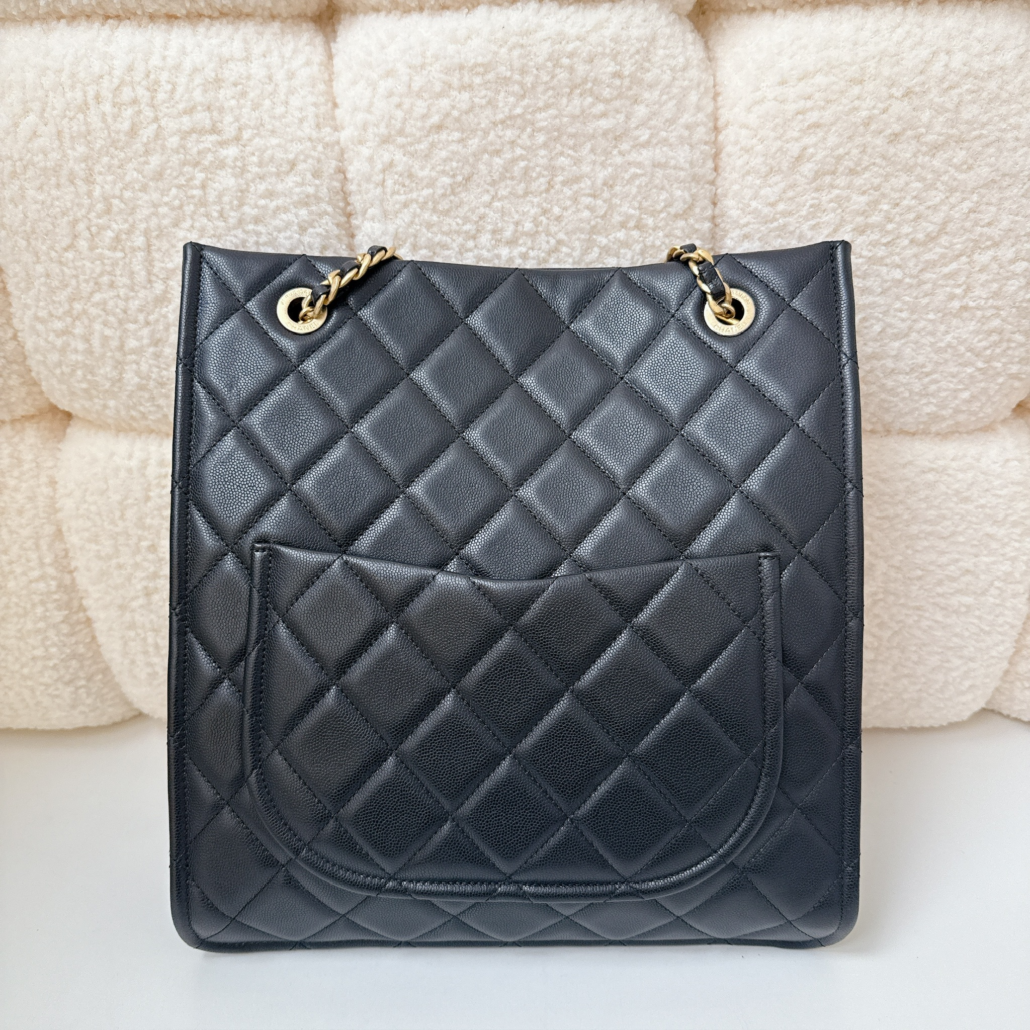 Chanel Shopping Tote Bag - Black / GHW