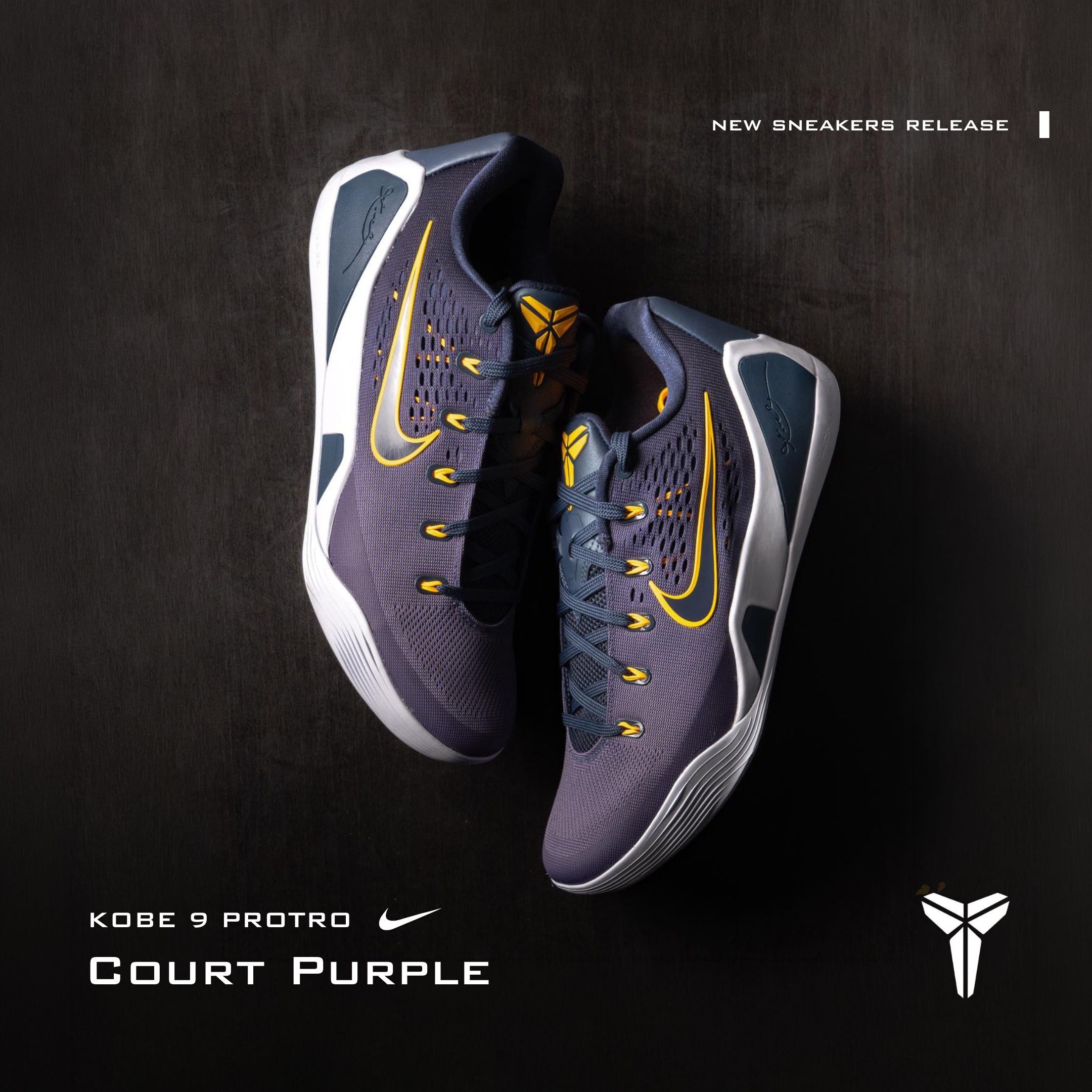 NICEDAY 代購 Nike Kobe 9 ELITE EM PROTRO 雷霆藍 籃球鞋 低筒 IH1401-401