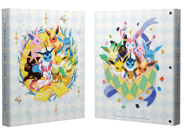 POKEMON CARD BINDER (EEVEE) (CAN STORE UP TO 360 CARDS)