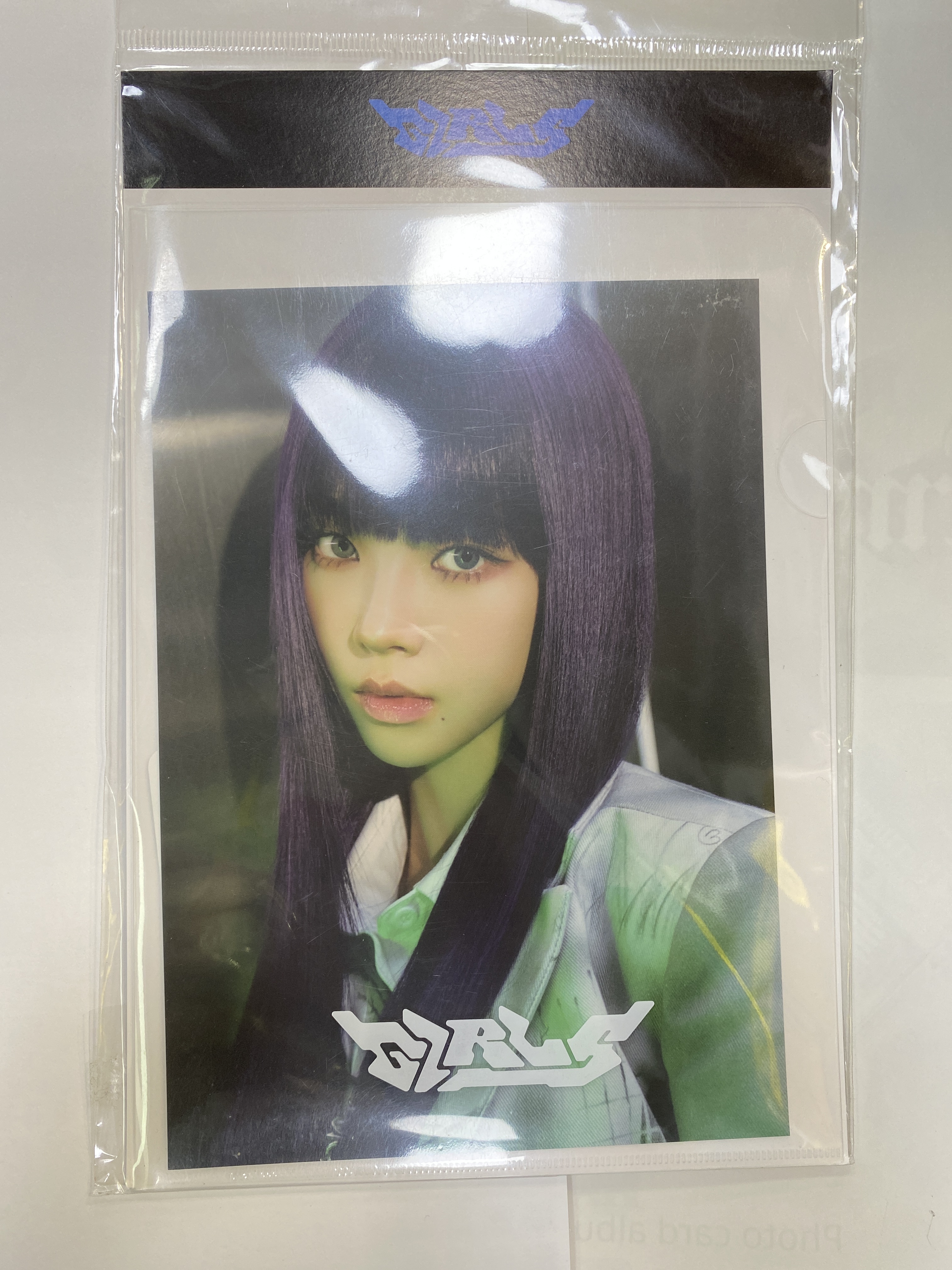 Aespa Girls postcard hologram card set