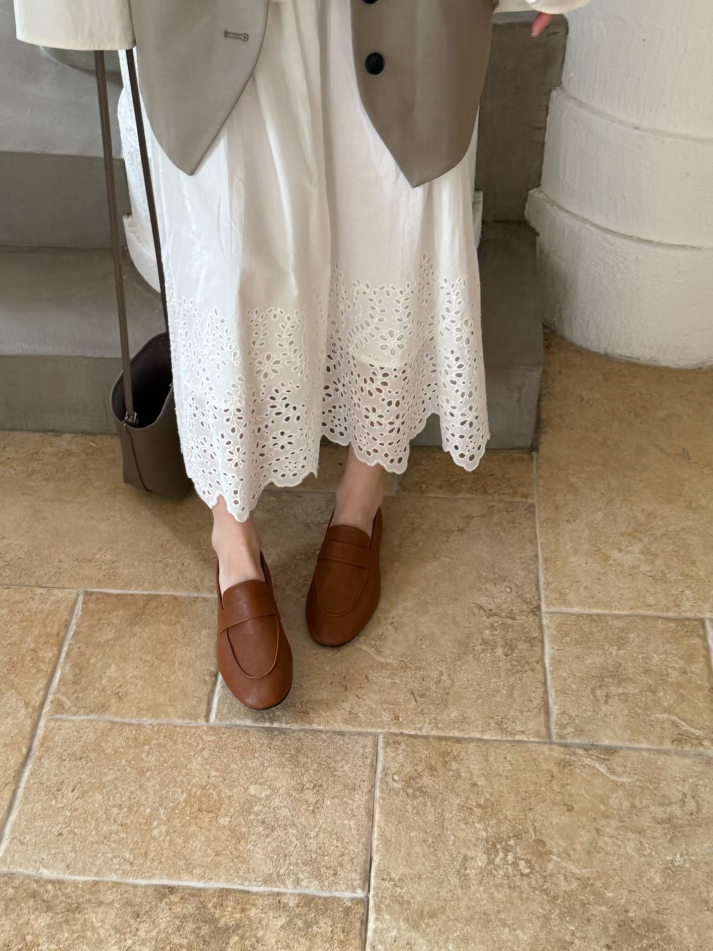 永不過時軟皮樂福鞋