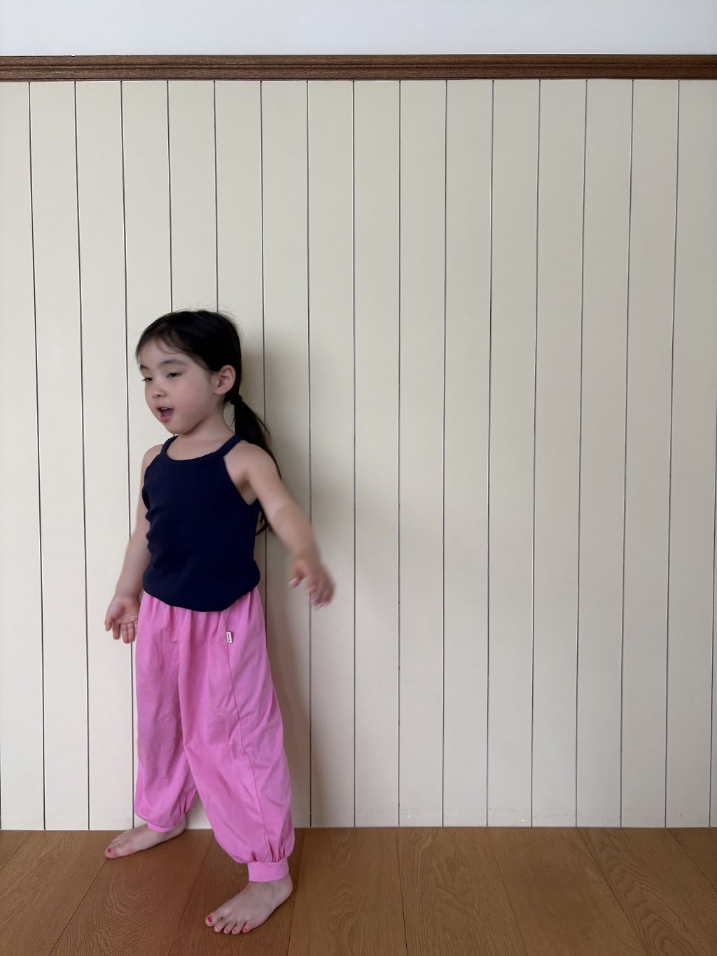 正韓夏pepper 3色縮緊運動縮口褲