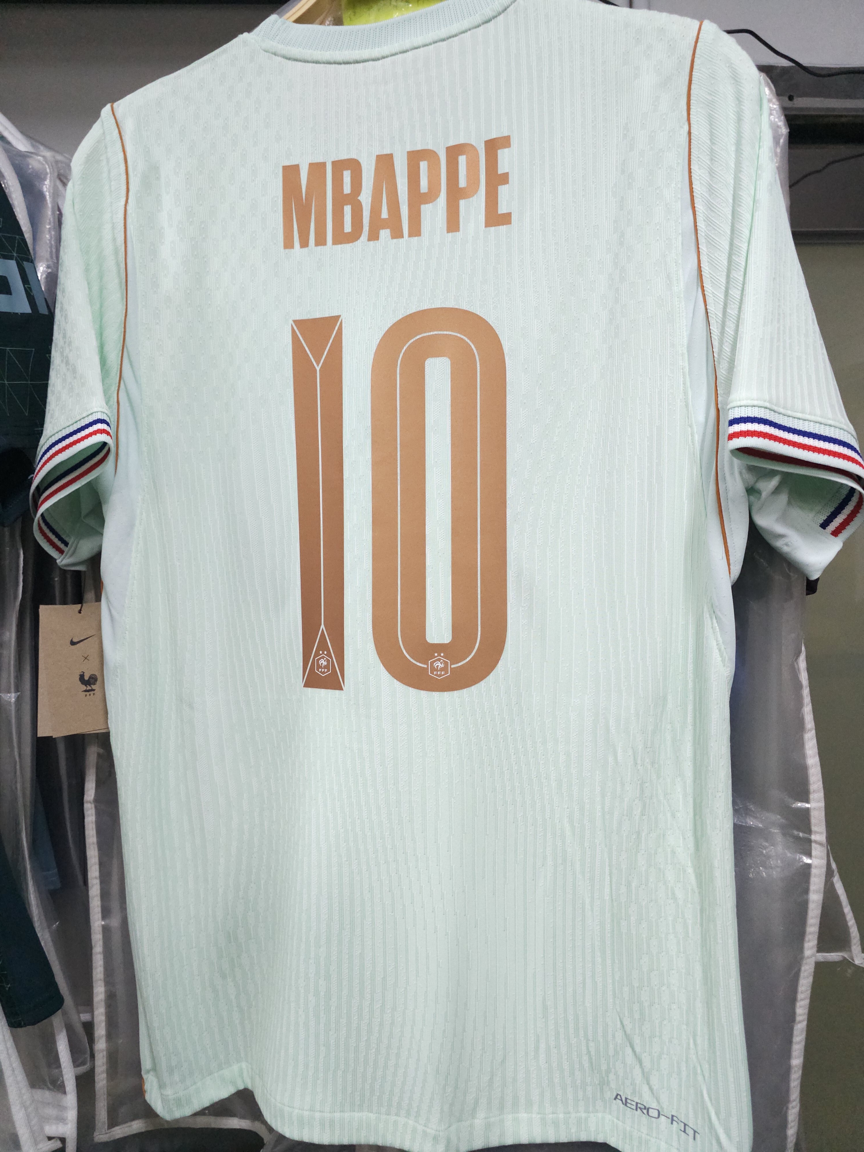 2026世界杯法國國家隊作客麥巴比球員版球衣