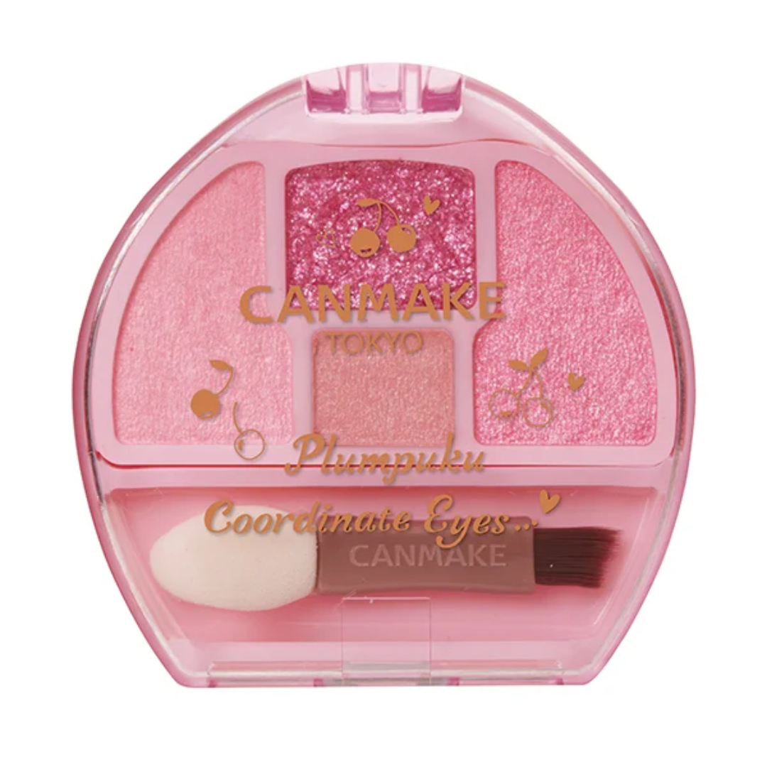 Canmake Plump Coordinate Eyes 淚袋色盤 06 Cherry Planpuku