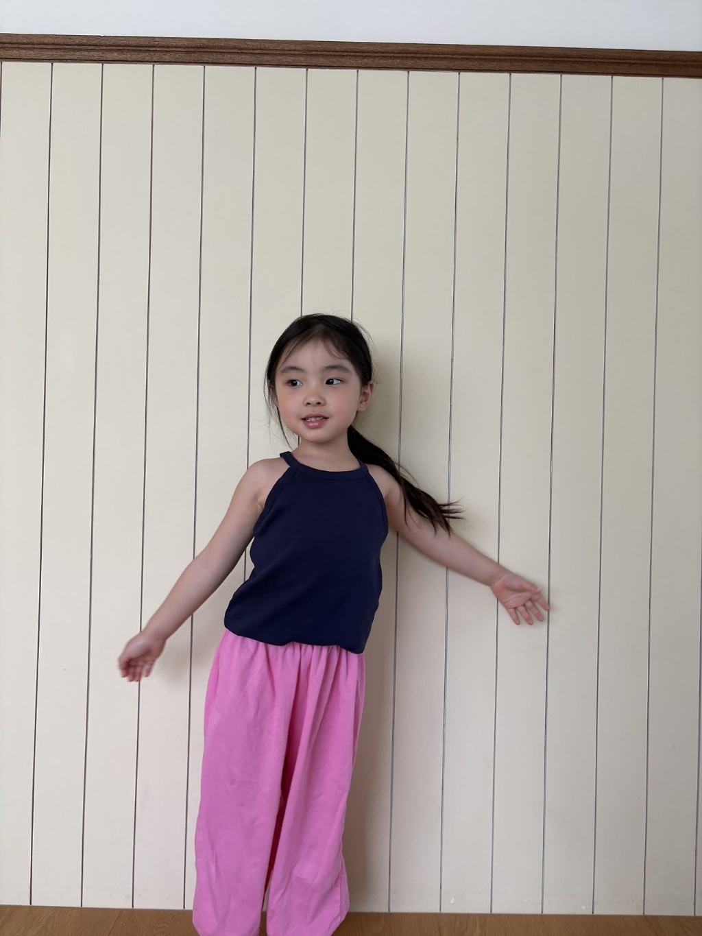 正韓夏pepper 4色繞脖削肩背心