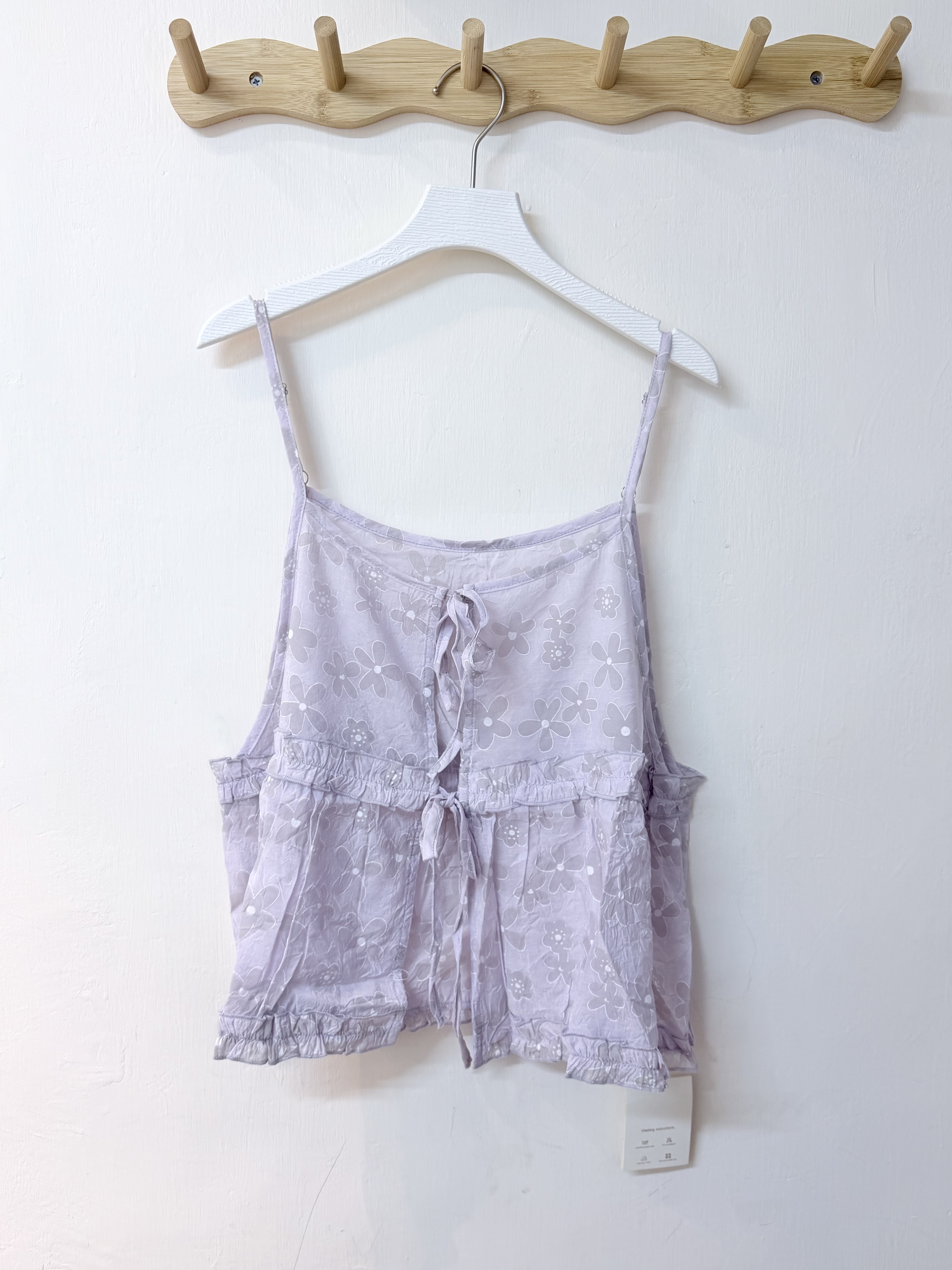 線條花花短身外搭🌼