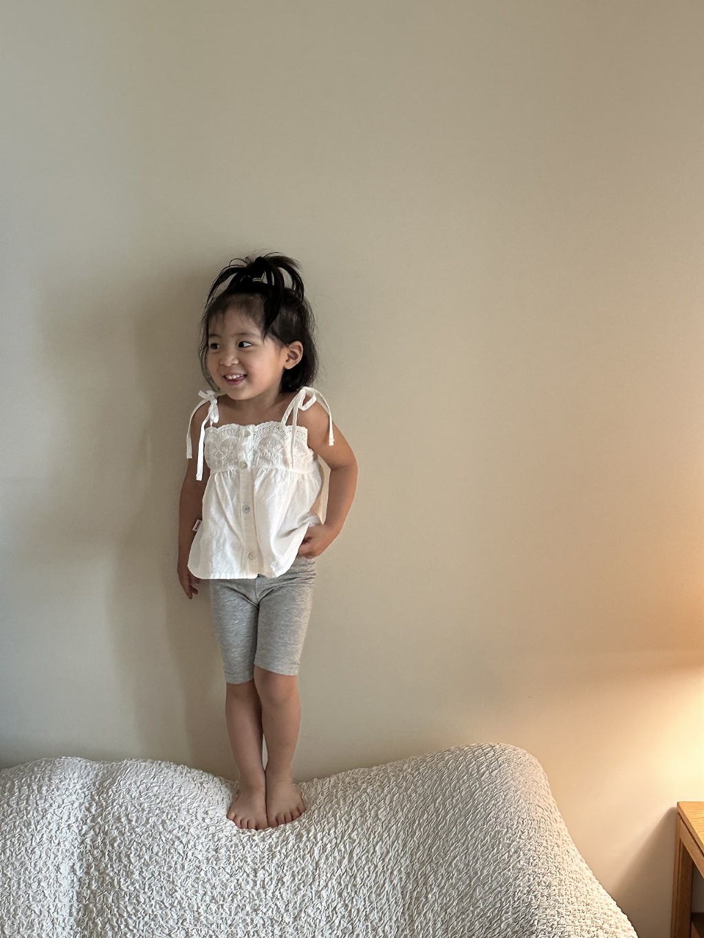 正韓夏pepper 清新綁帶吊帶上衣