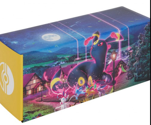 寶可夢卡牌收納盒 月亮伊布 朋