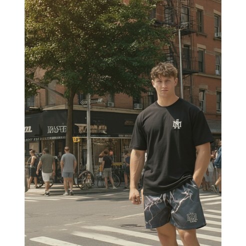 MTA Lightning Shorts 閃電單層網布短褲 MT25P004