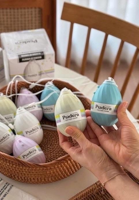 韓國 Pradera 瓶裝大容量馬桶清潔劑（附衛生掛繩) 4入/盒