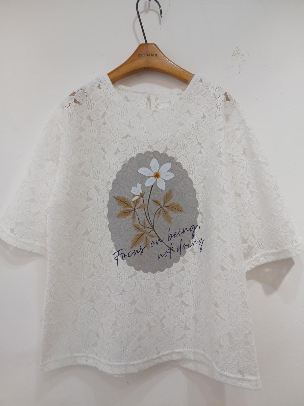 韓國B牌子lace top ~157S