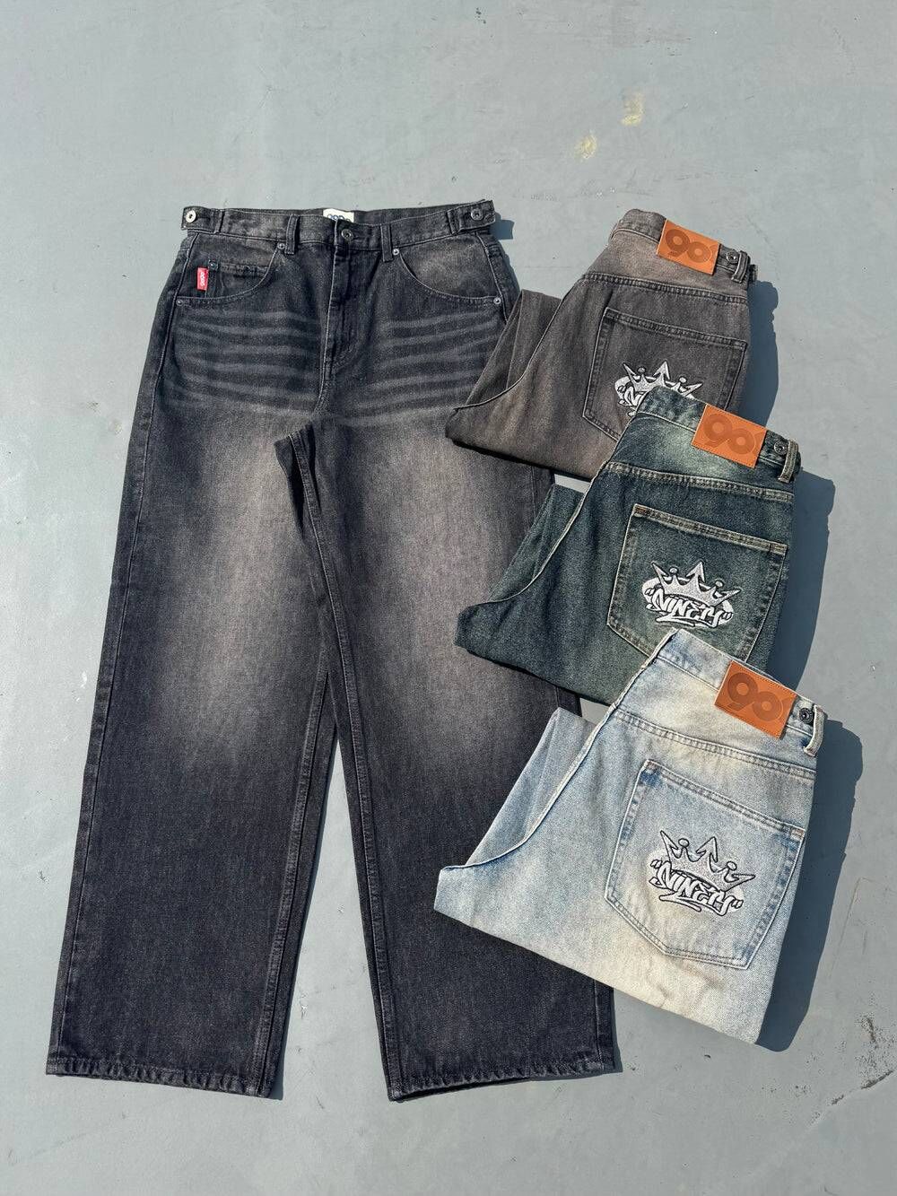 【9090】0404發售 King Logo Vintage Tapered Pants