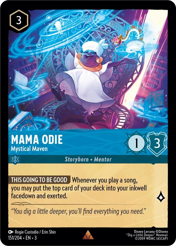 Into the Inklands - 151/204 Mama Odie - Mystical Maven R (Foil)