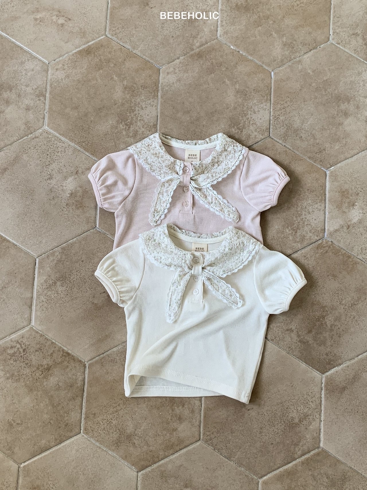 Bebe Holic Sailor Collar Tee