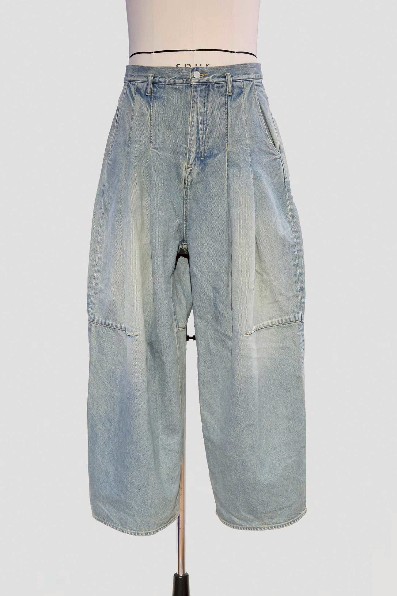 SHINYAKOZUKA - DAMAGED ORDINARY CITY BAGGY / 2COLORS