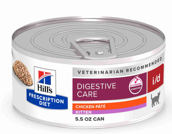 HILL'S Prescription Diet Feline i/d Canned Kitten 5.5oz 609309 (24cans/tray)