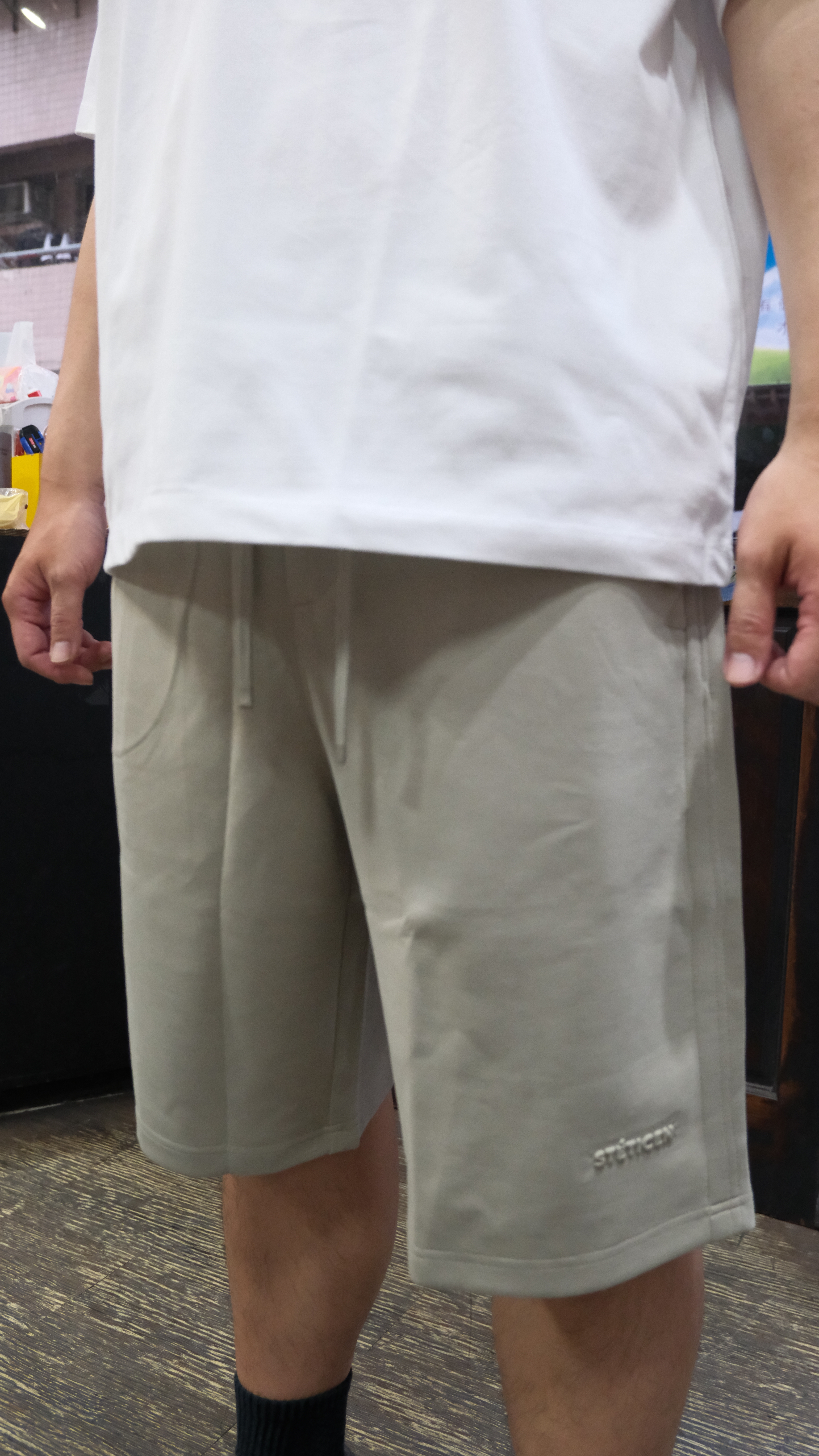 aetherfrost 涼感 針織 短褲 黑/奶茶灰 2033 k25