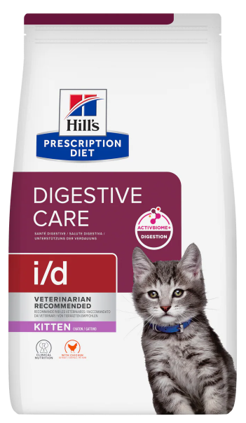 Hill's Prescription Diet - Feline i/d Kitten Digestive Care 4lb 609308