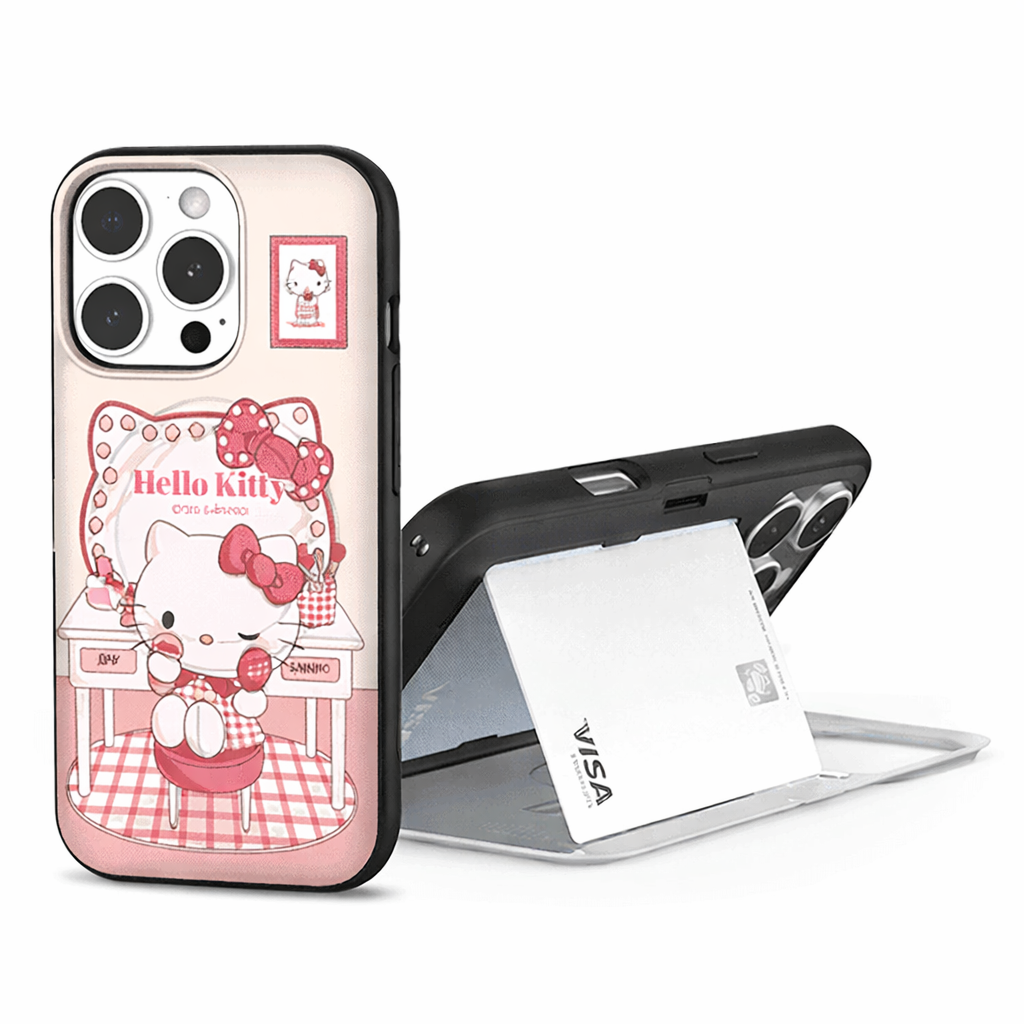 Sanrio - Magsafe Door Card Case - 磁吸翻蓋插卡槽防撞手機雙層保護殼 TY