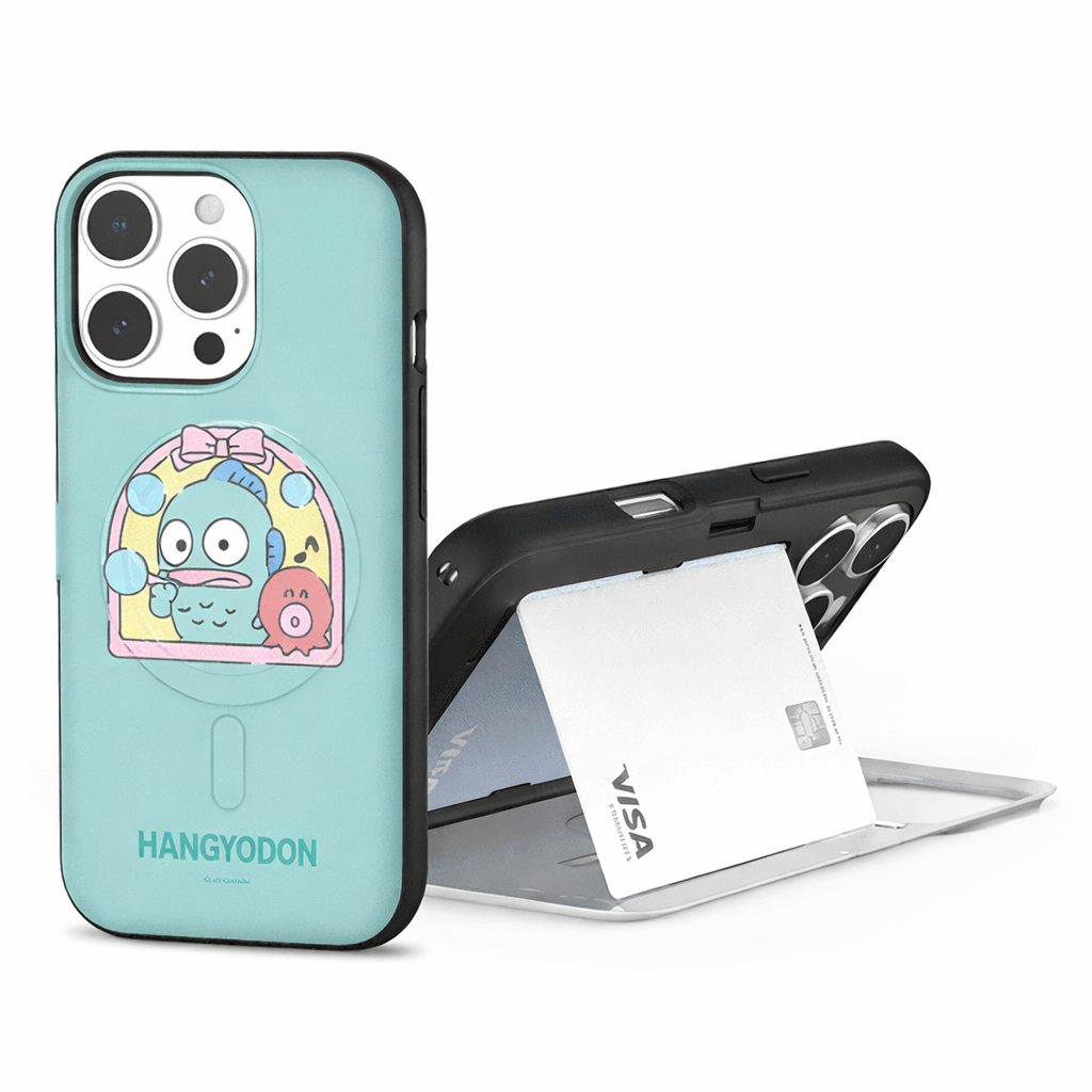 Sanrio - Magsafe Door Card Case - 磁吸翻蓋插卡槽防撞手機雙層保護殼 TY