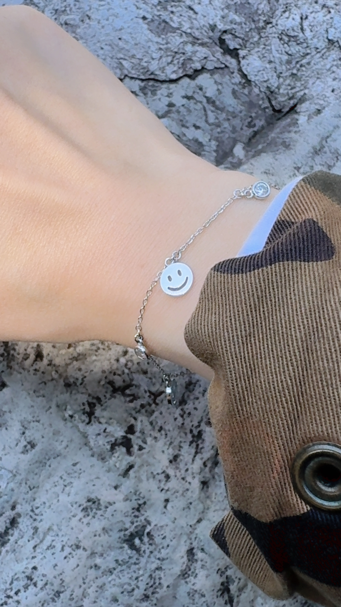 Smile小水晶手鍊