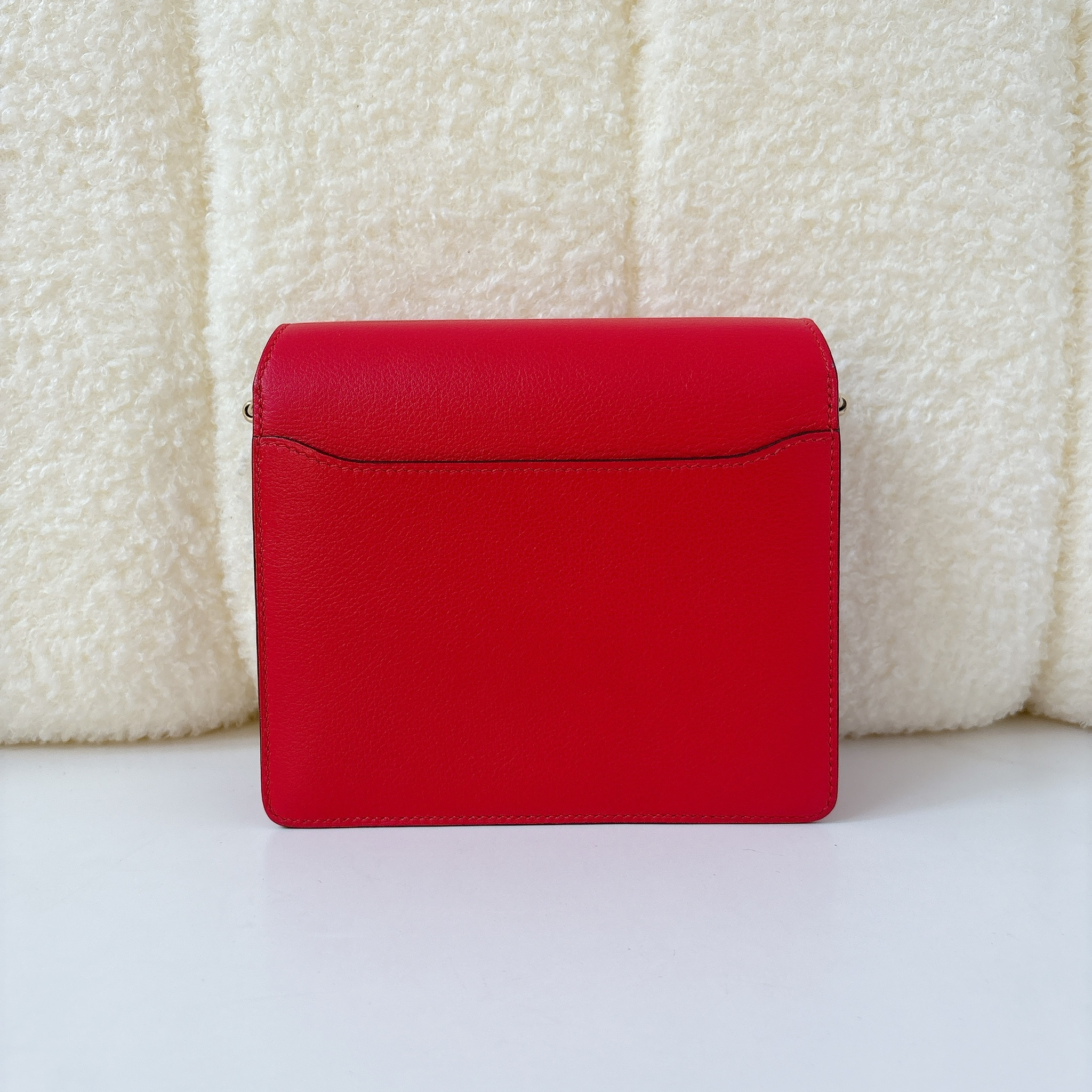 Hermès Mini Roulis -Red / GHW
