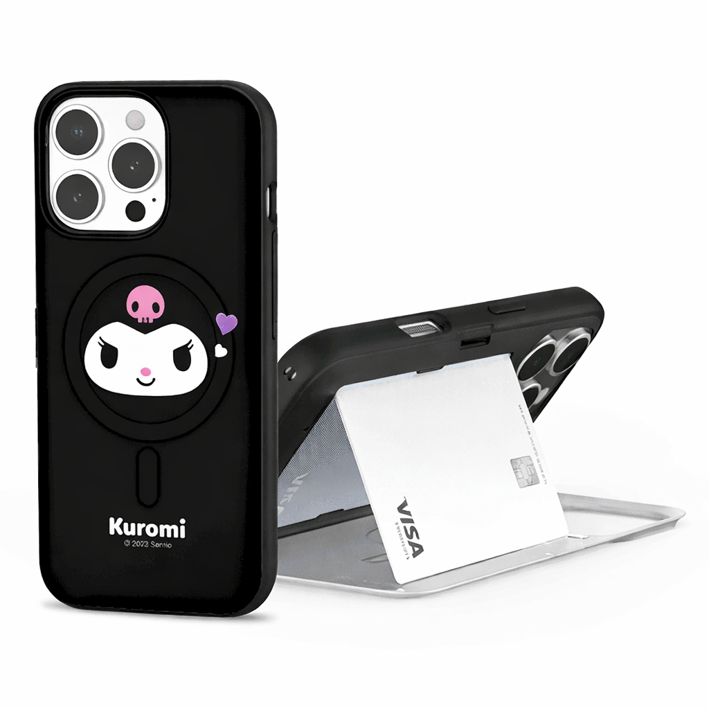 Sanrio - Magsafe Door Card Case - 磁吸翻蓋插卡槽防撞手機雙層保護殼 TY