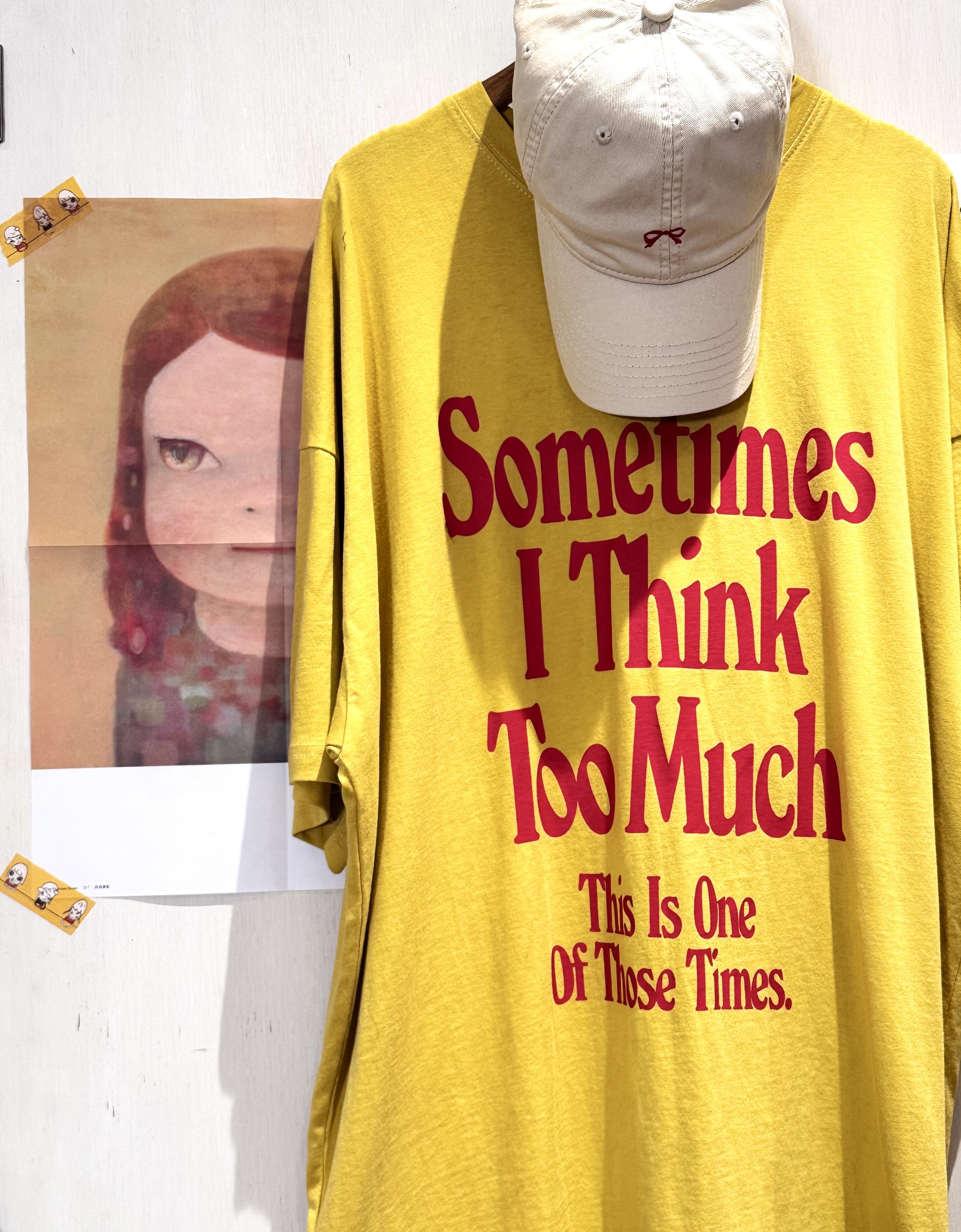 Sometimes 芥黃色棉上衣