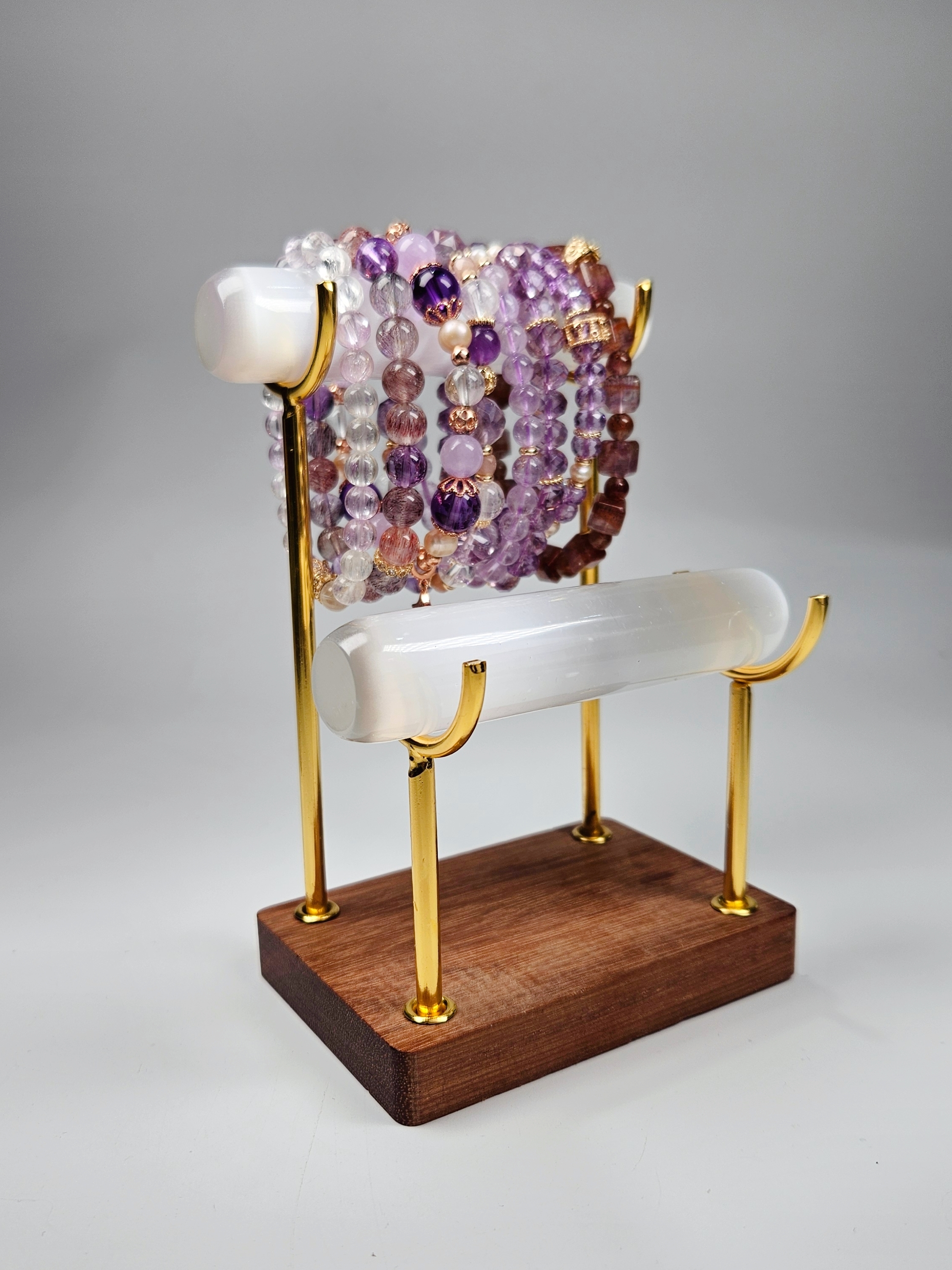 透石膏雙層架組