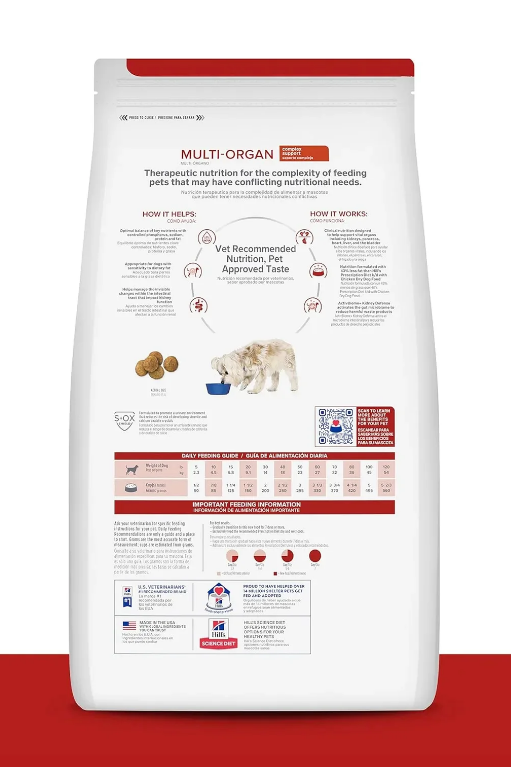 HILL'S Prescription Diet Multi-Organ with Chicken 8.5lb 609191
