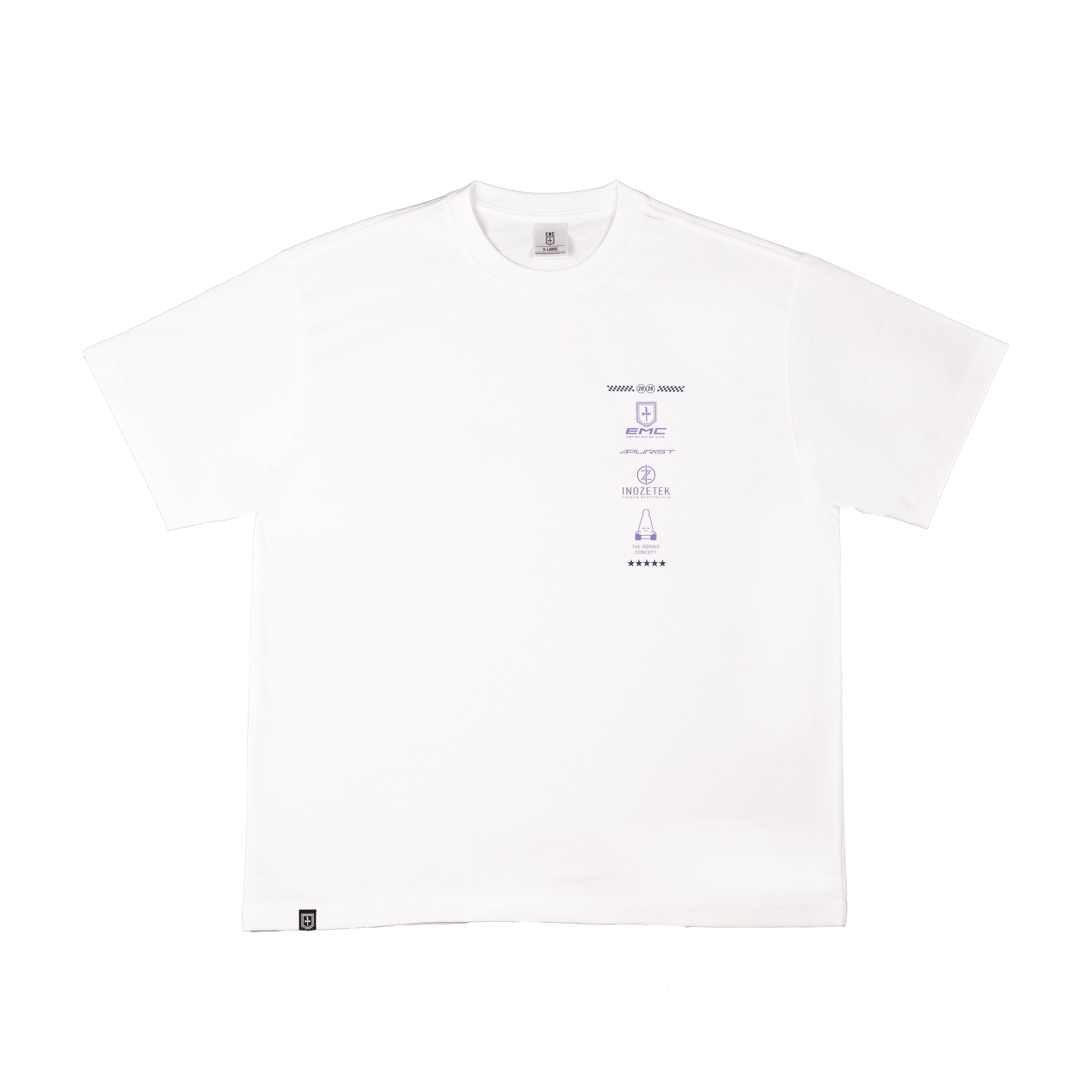EMC x TBC x Inozetek x Purist 限量四方聯名TEE 白