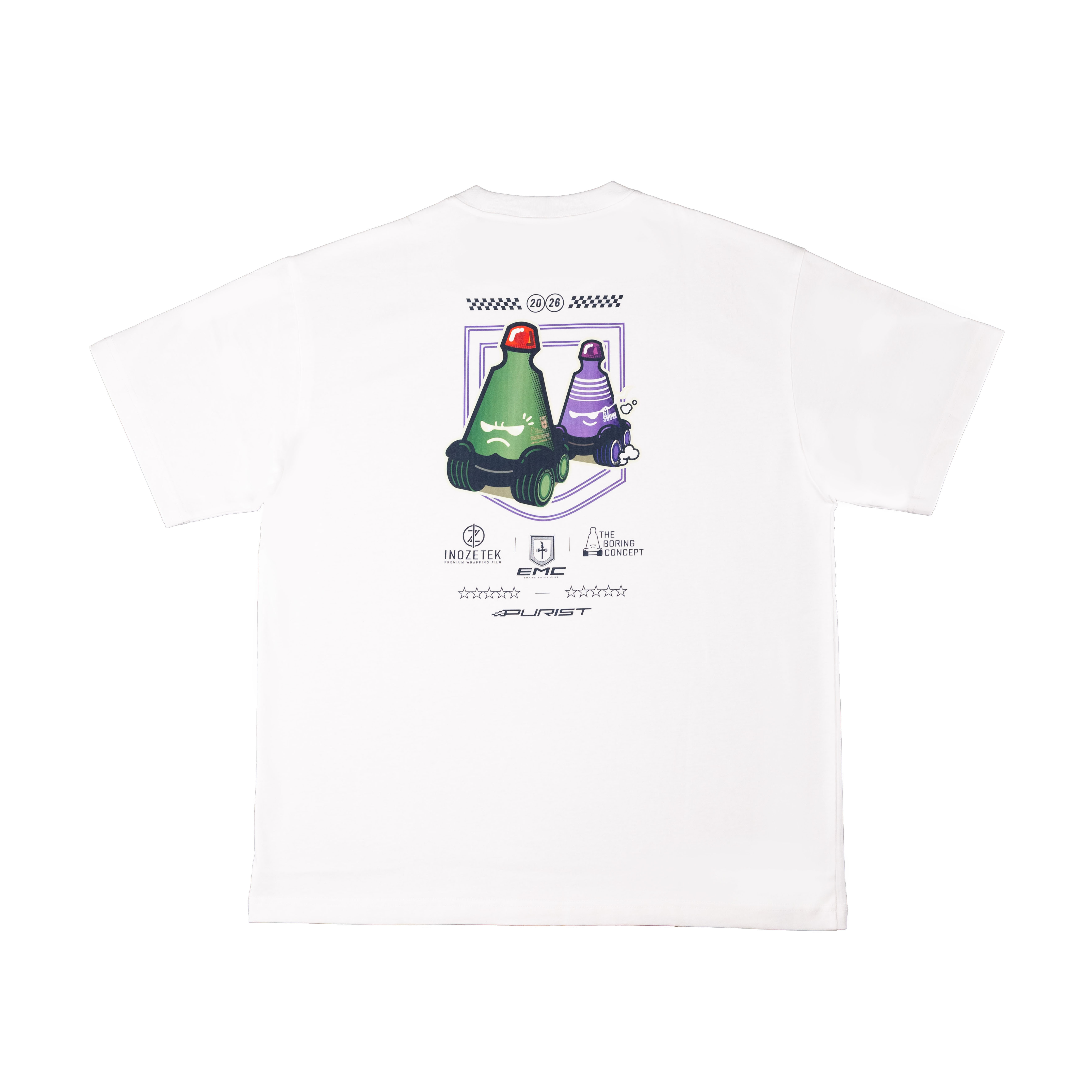 EMC x TBC x Inozetek x Purist 限量四方聯名TEE 白