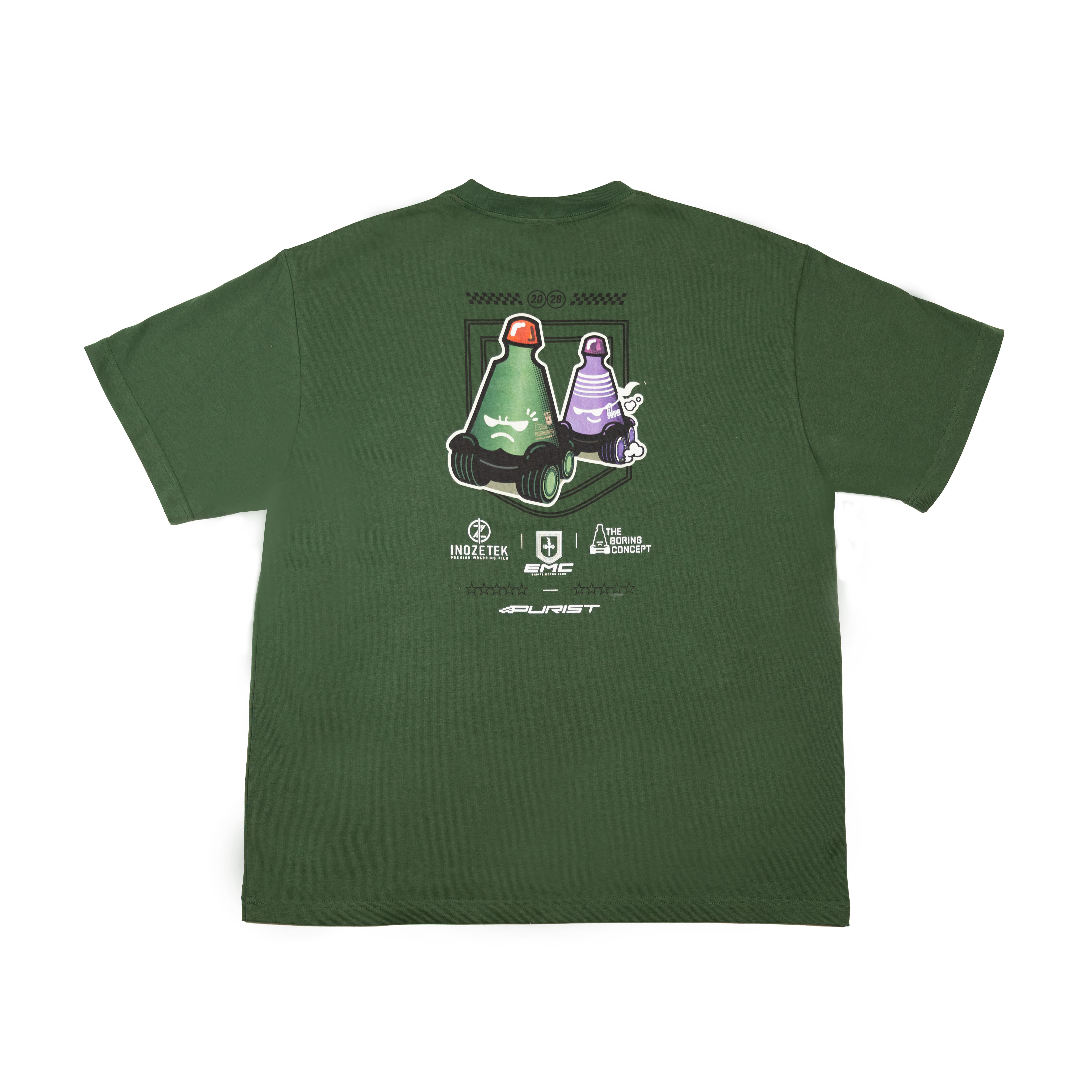 EMC x TBC x Inozetek x Purist 限量四方聯名TEE 綠