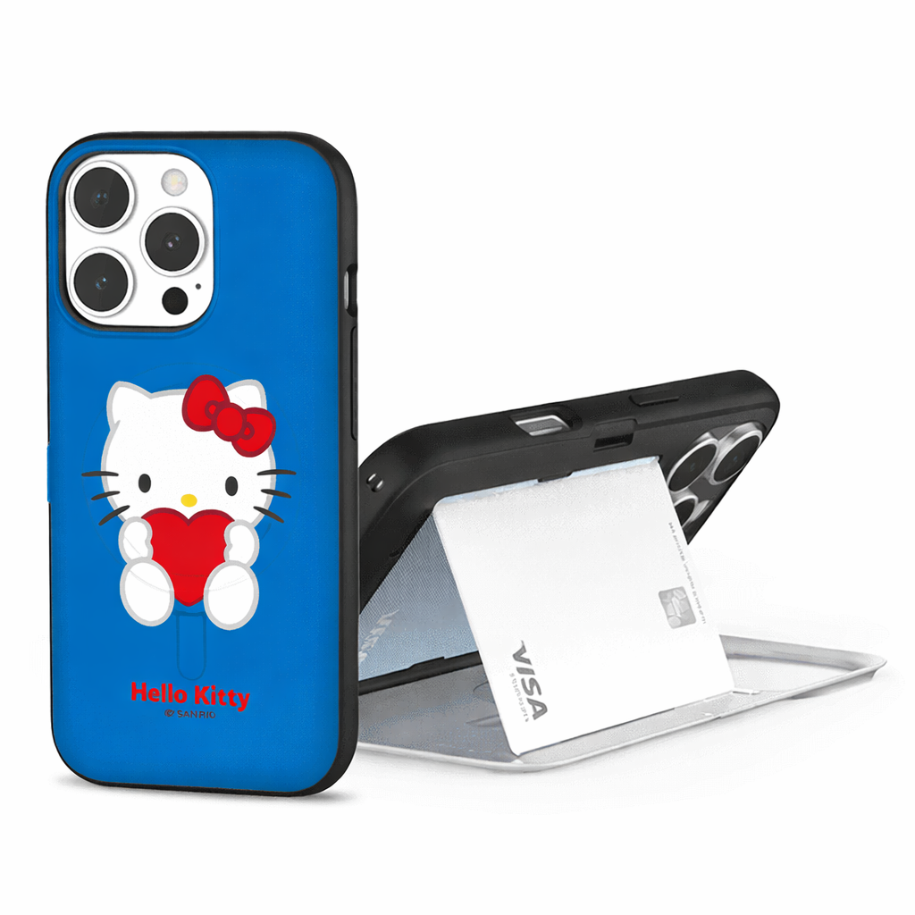 Sanrio - Magsafe Door Card Case - 磁吸翻蓋插卡槽防撞手機雙層保護殼 TY