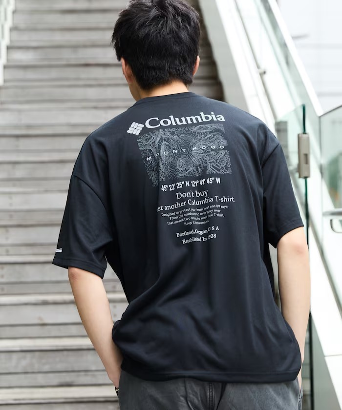 日本 Columbia x Freak's Store 別注 Contour Line T-Shirt