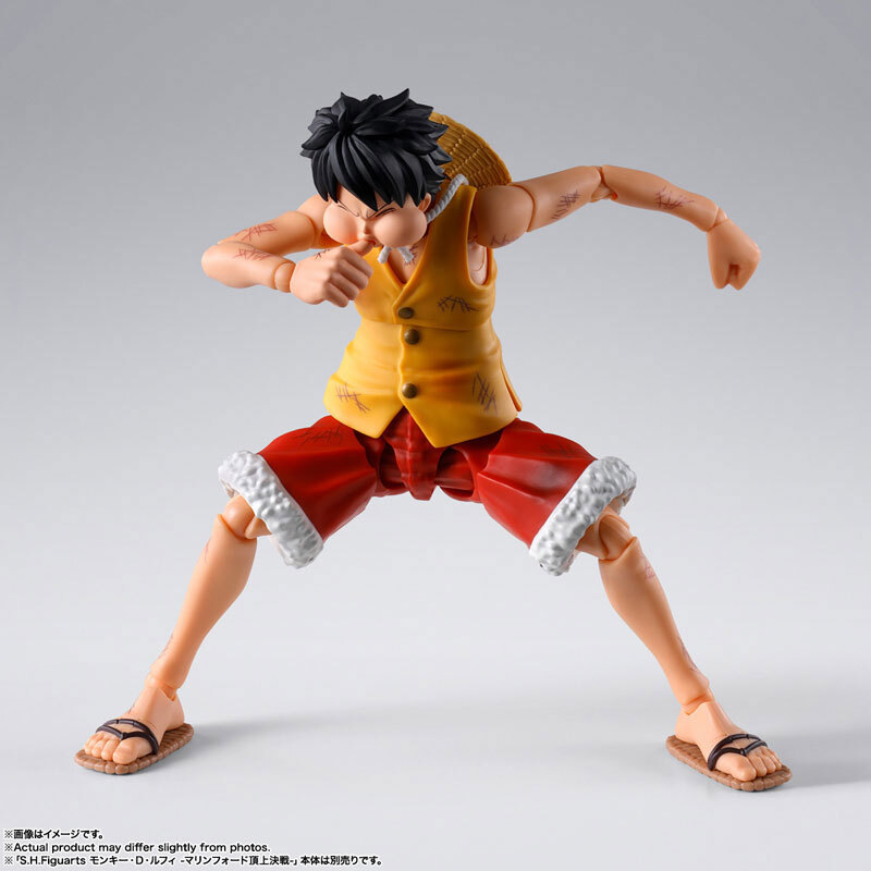 [SHF]《海賊王》路飛三檔配件包 -瑪林科特頂上決戰- S.H.Figuarts LUFFY -MARINEFORD- “GEAR THREE” OP PARTS SET