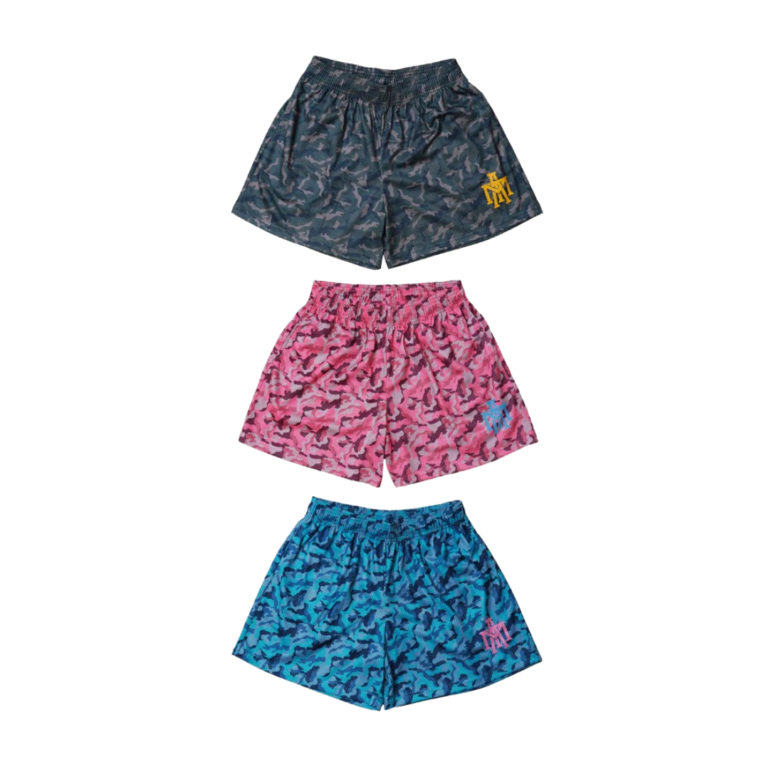 MTA More Than Addiction Camo 迷彩 單層網布短褲 M25SSBS11