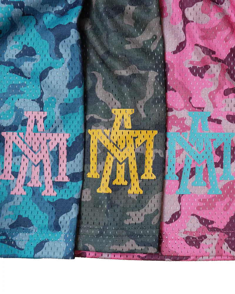 MTA More Than Addiction Camo 迷彩 單層網布短褲 M25SSBS11