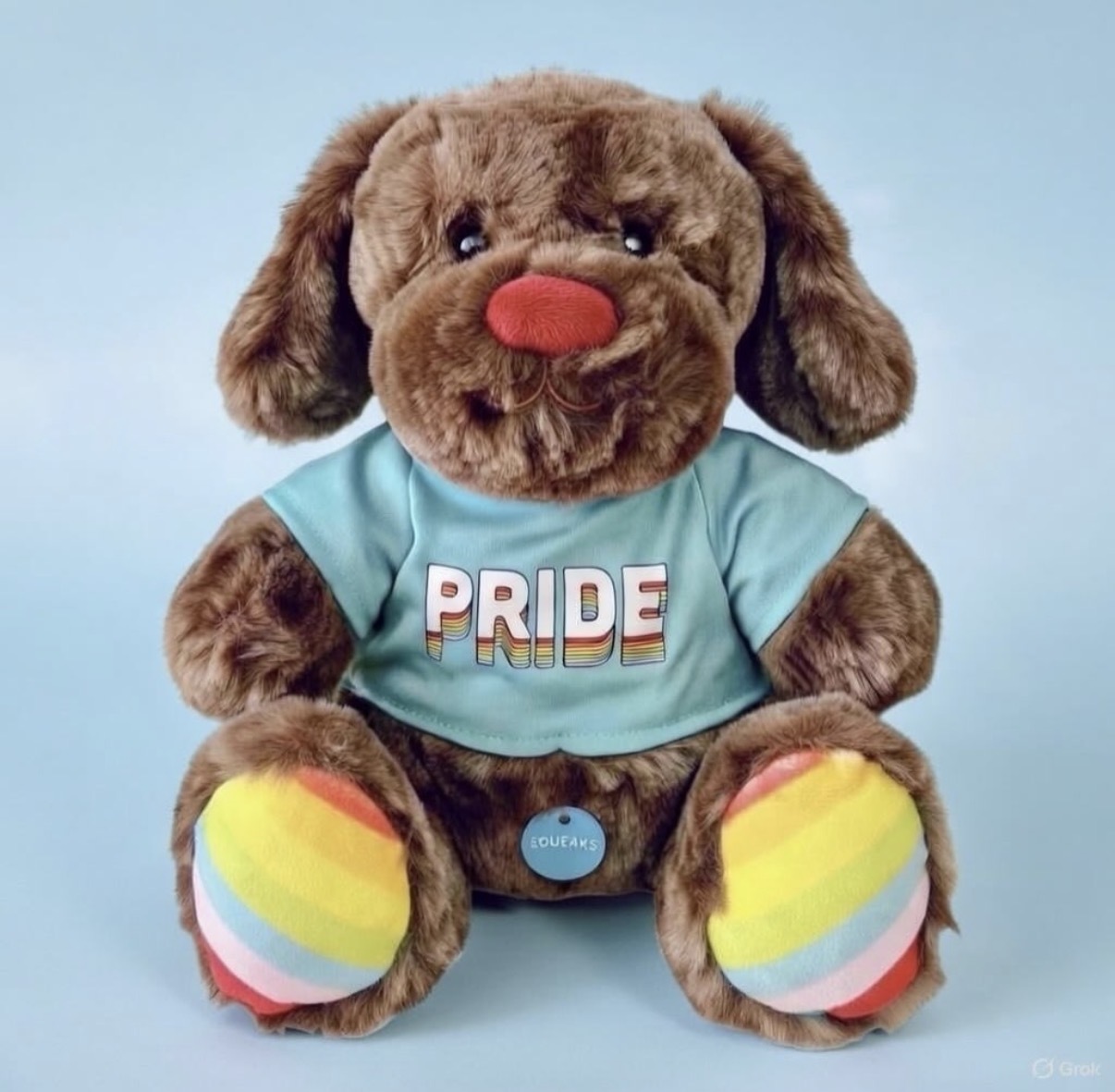 超萌PRIDE發聲絨毛狗狗玩具
