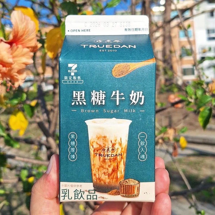 珍煮丹 - 黑糖牛奶 375ml