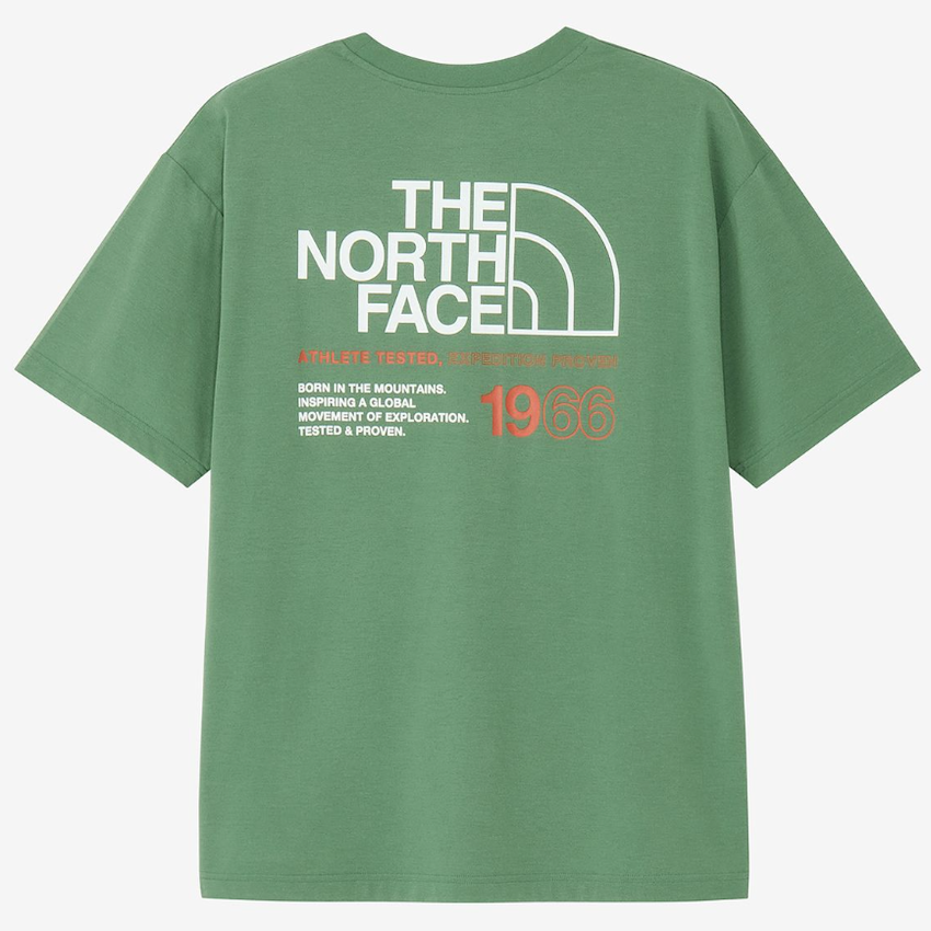 日本 2026 The North Face Short Sleeve ES 66 Logo Wide Tee 男裝 T-Shirt