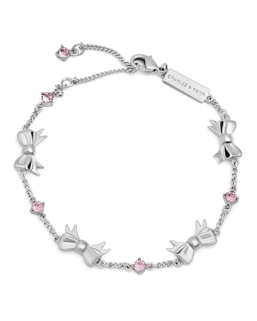 Charles & Keith 小CK Paige 蝴蝶結 手鍊 兩色