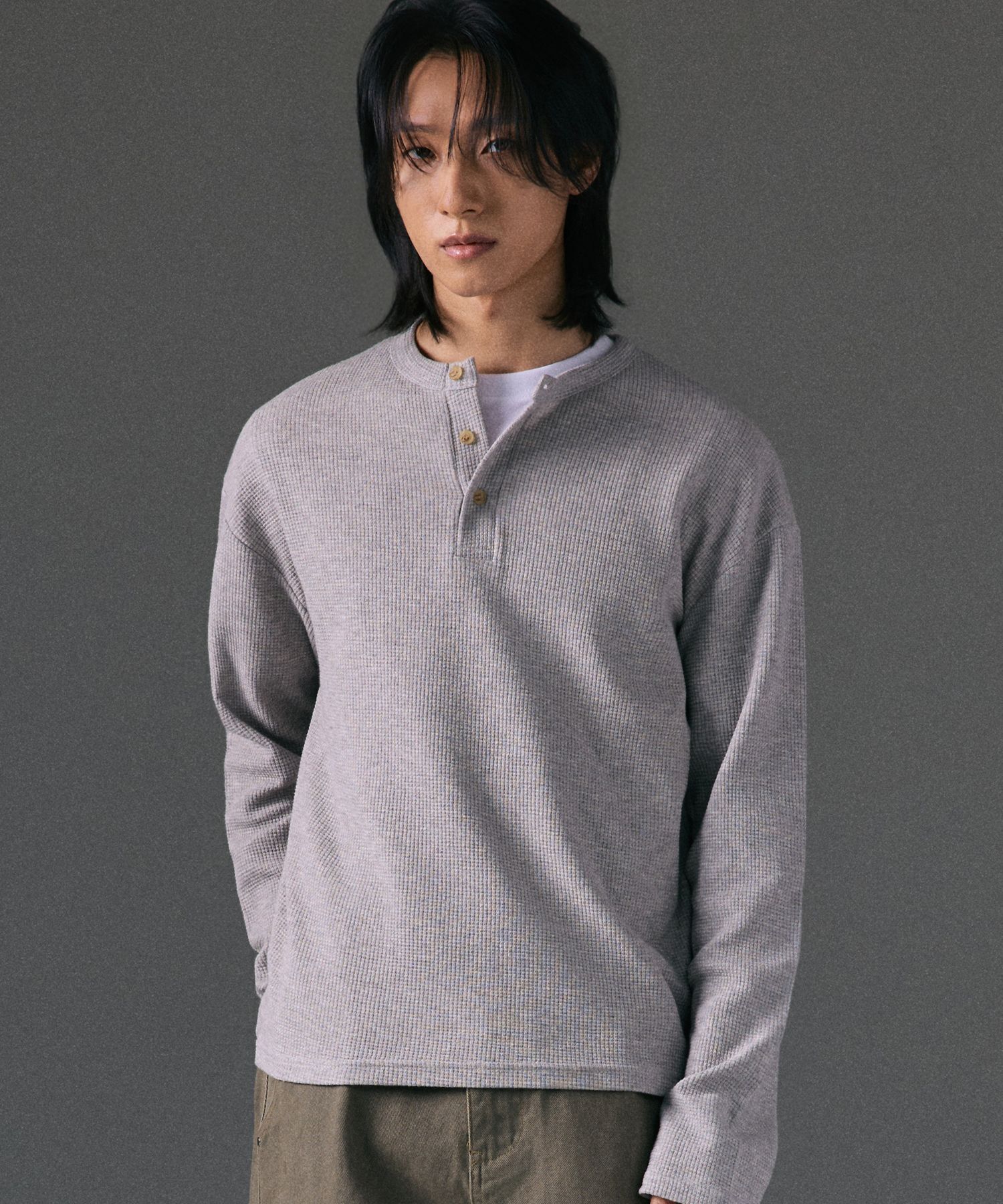 LXT 2-Pack Waffle Henley Crop T-Shirt LXT634550