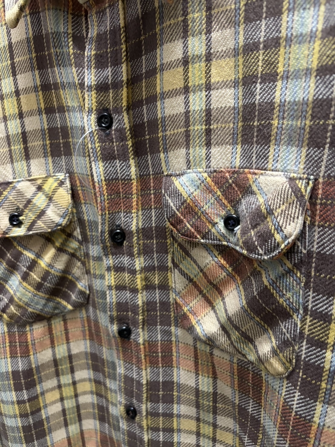 70's Mr.Leggs Flannel Shirt (Made In USA)