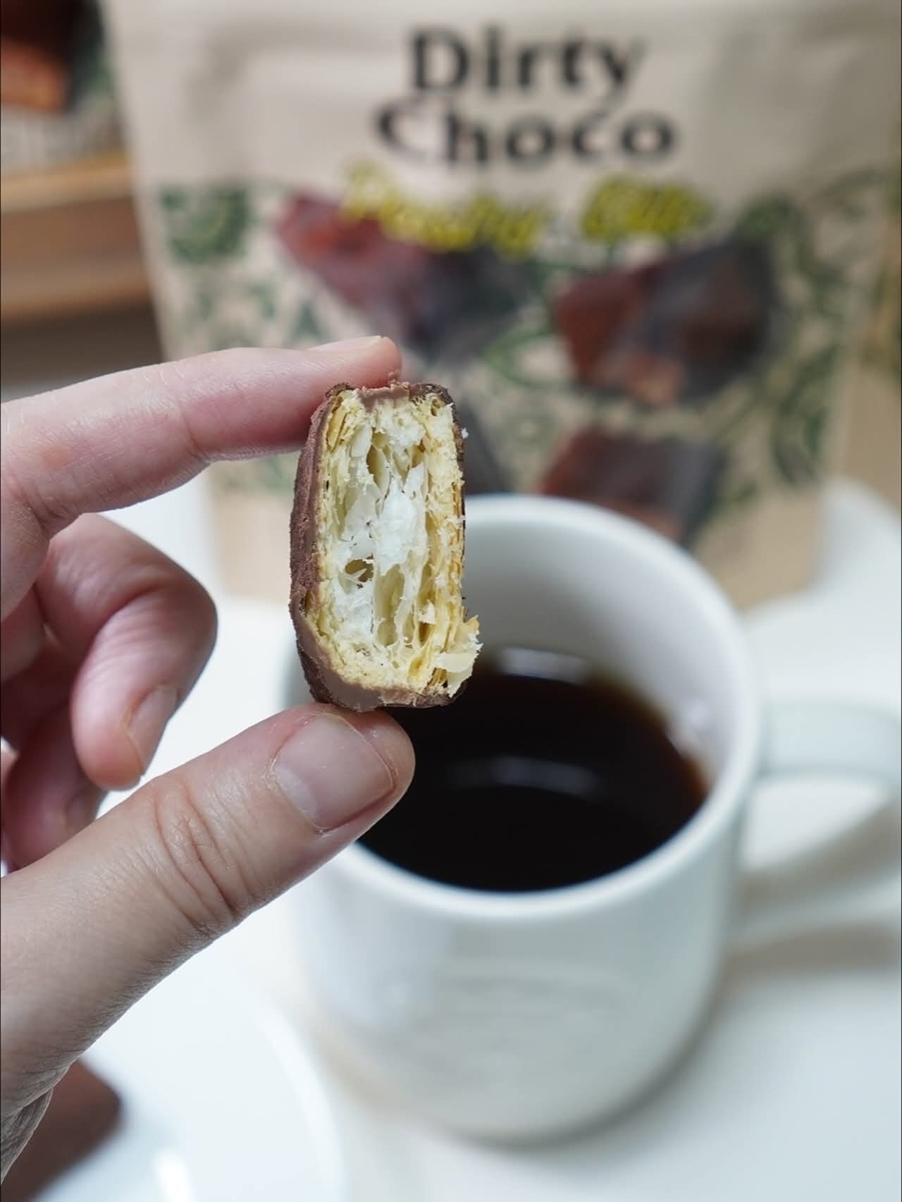 韓國No Brand x OUR Bakery - 髒髒巧克力 Dirty Choco（$55/2包）