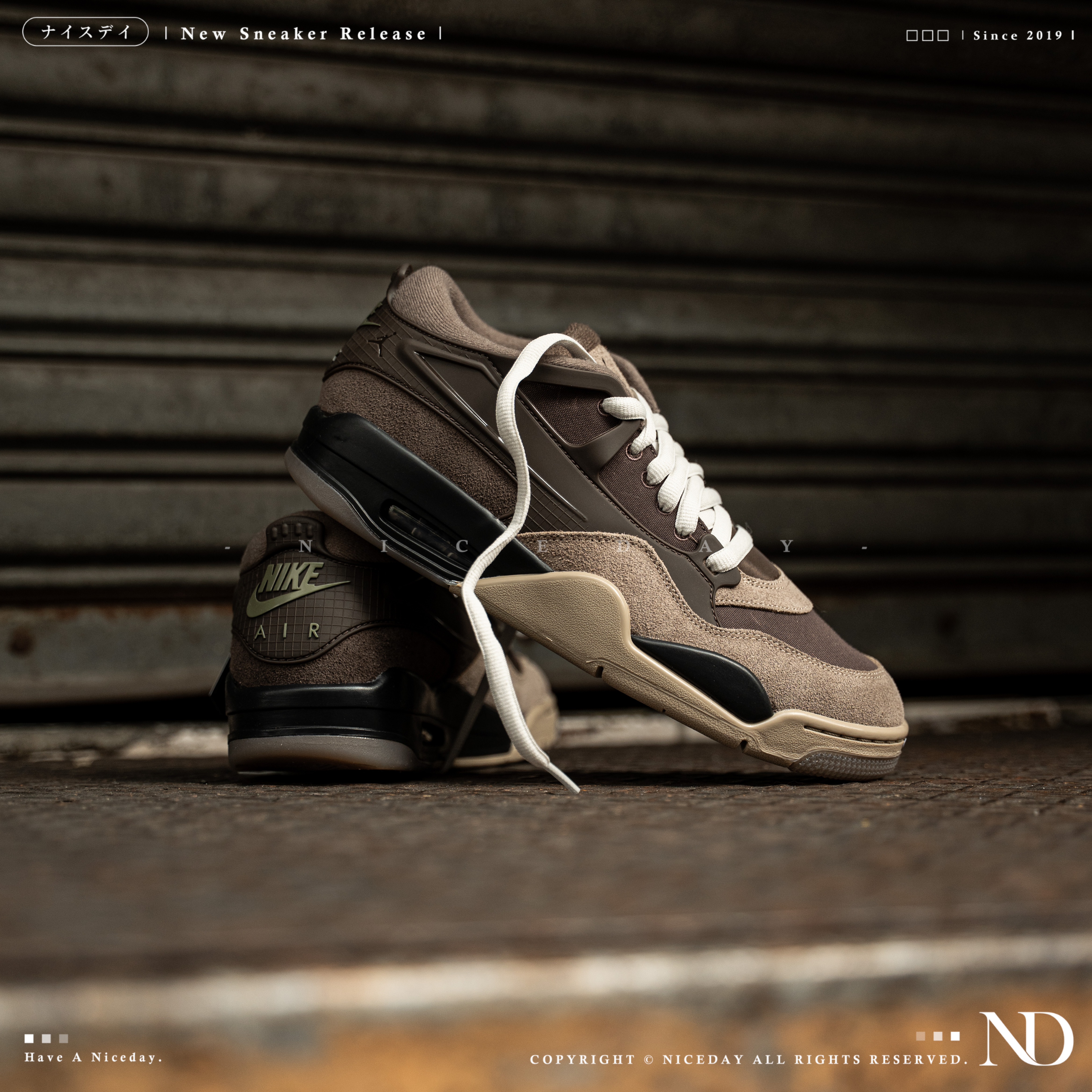 NICEDAY 現貨 Air Jordan 4 RM 喬丹 棕色 復古 籃球鞋 FQ7939-022